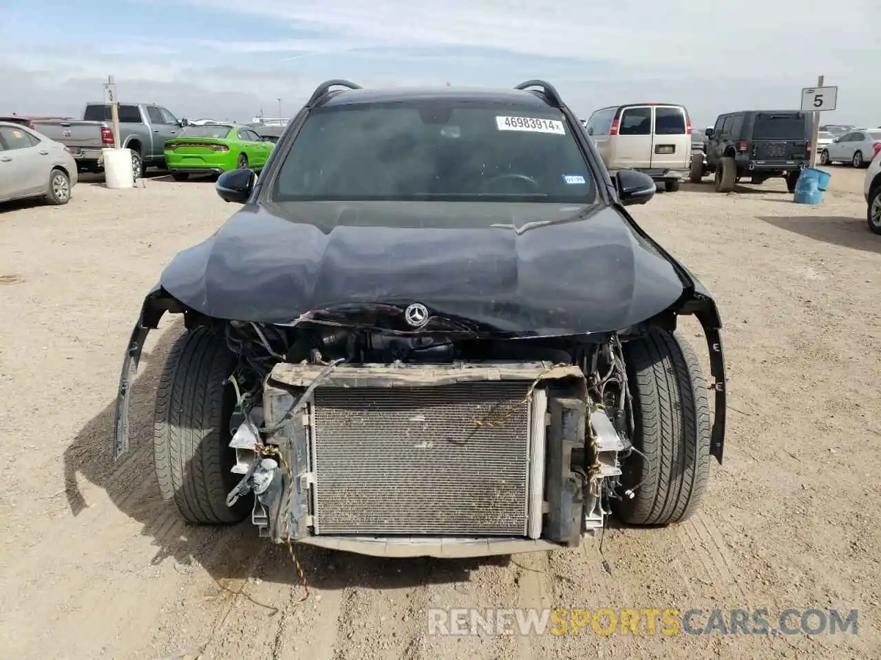 5 Photograph of a damaged car W1N4M4GB7MW155399 MERCEDES-BENZ GLB-CLASS 2021