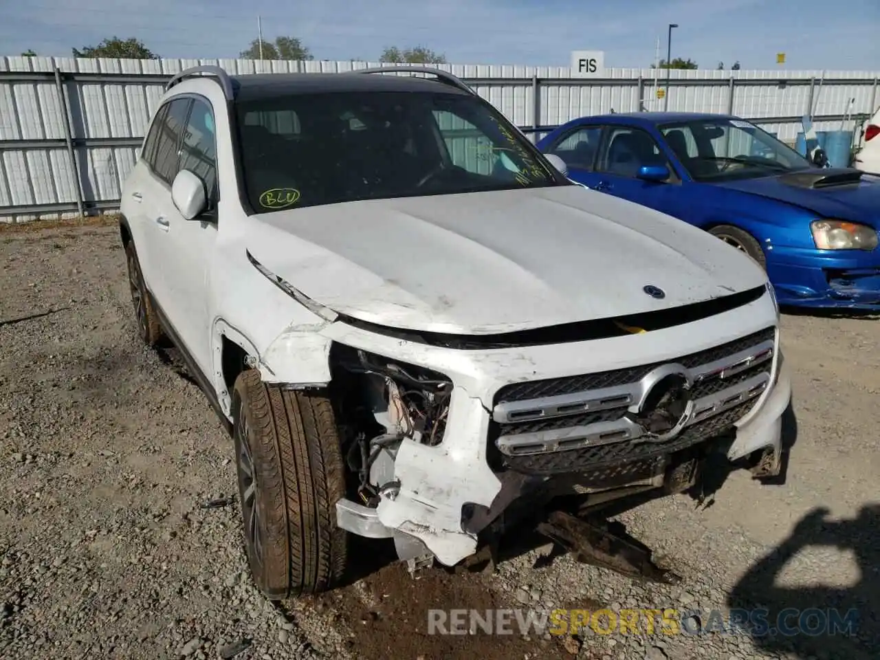 9 Photograph of a damaged car W1N4M4GB8MW086450 MERCEDES-BENZ GLB-CLASS 2021