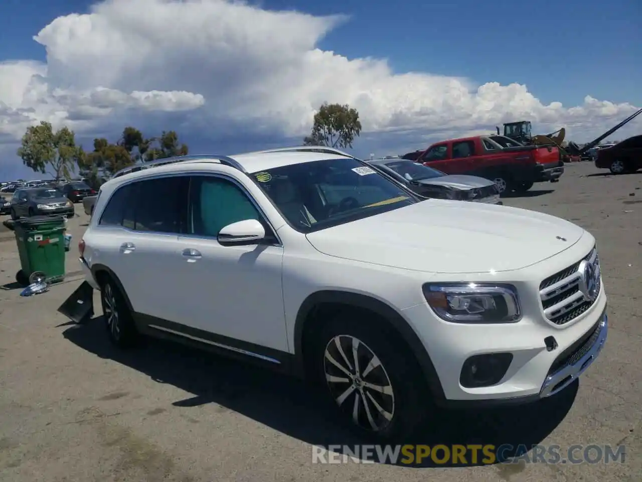 1 Photograph of a damaged car W1N4M4GB8MW089798 MERCEDES-BENZ GLB-CLASS 2021