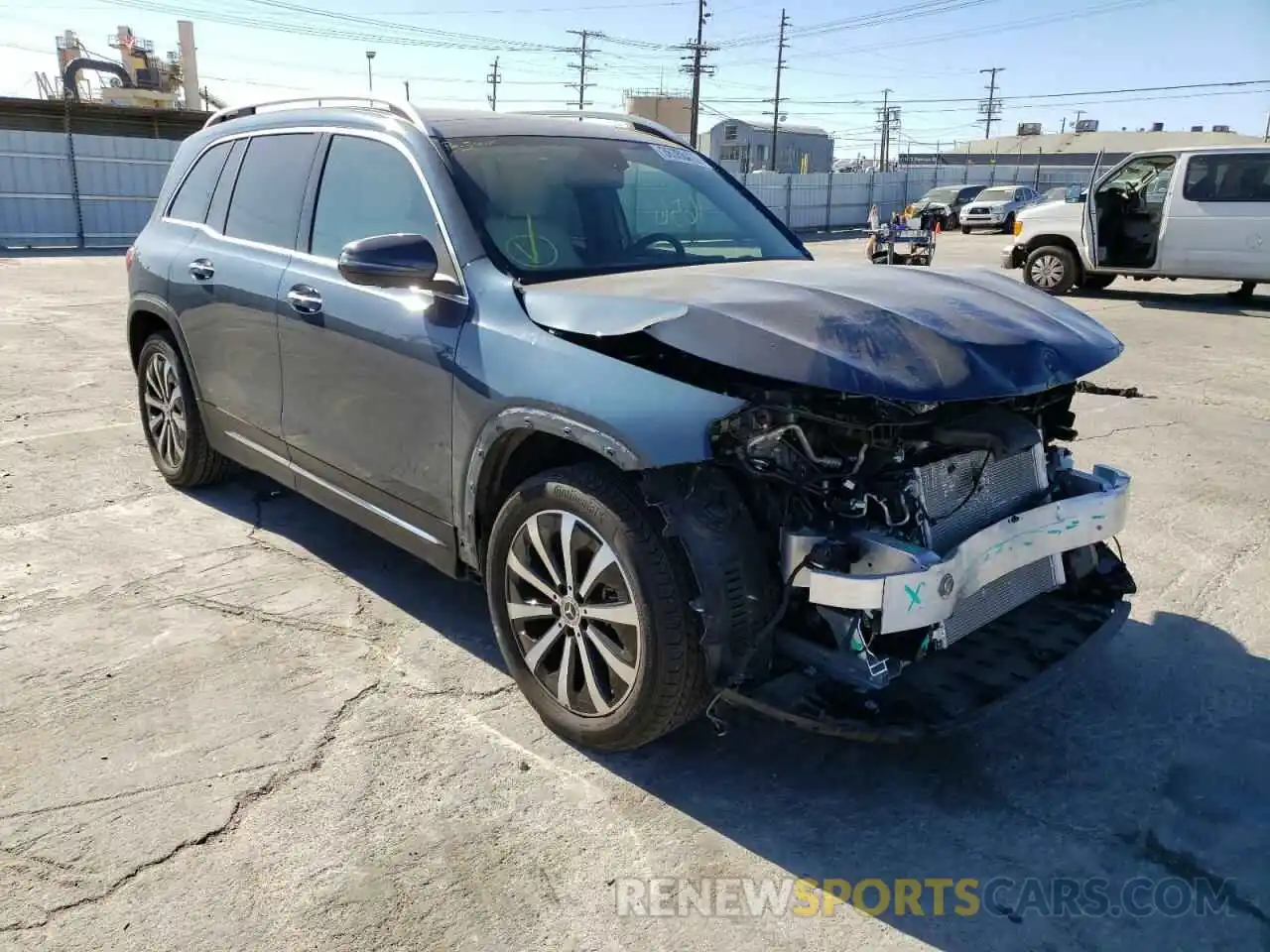 1 Photograph of a damaged car W1N4M4GB8MW119673 MERCEDES-BENZ GLB-CLASS 2021