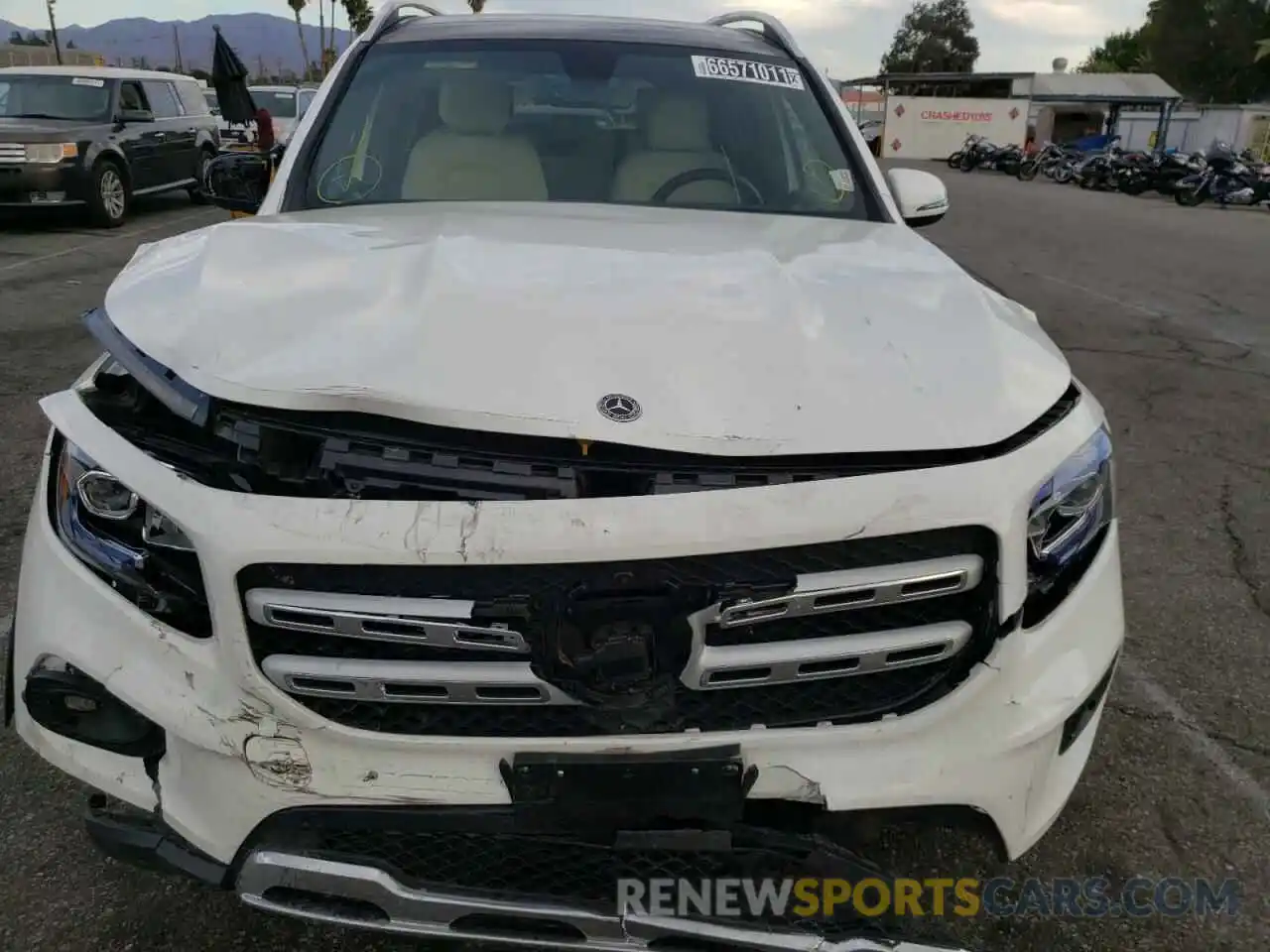 9 Photograph of a damaged car W1N4M4GB9MW094671 MERCEDES-BENZ GLB-CLASS 2021