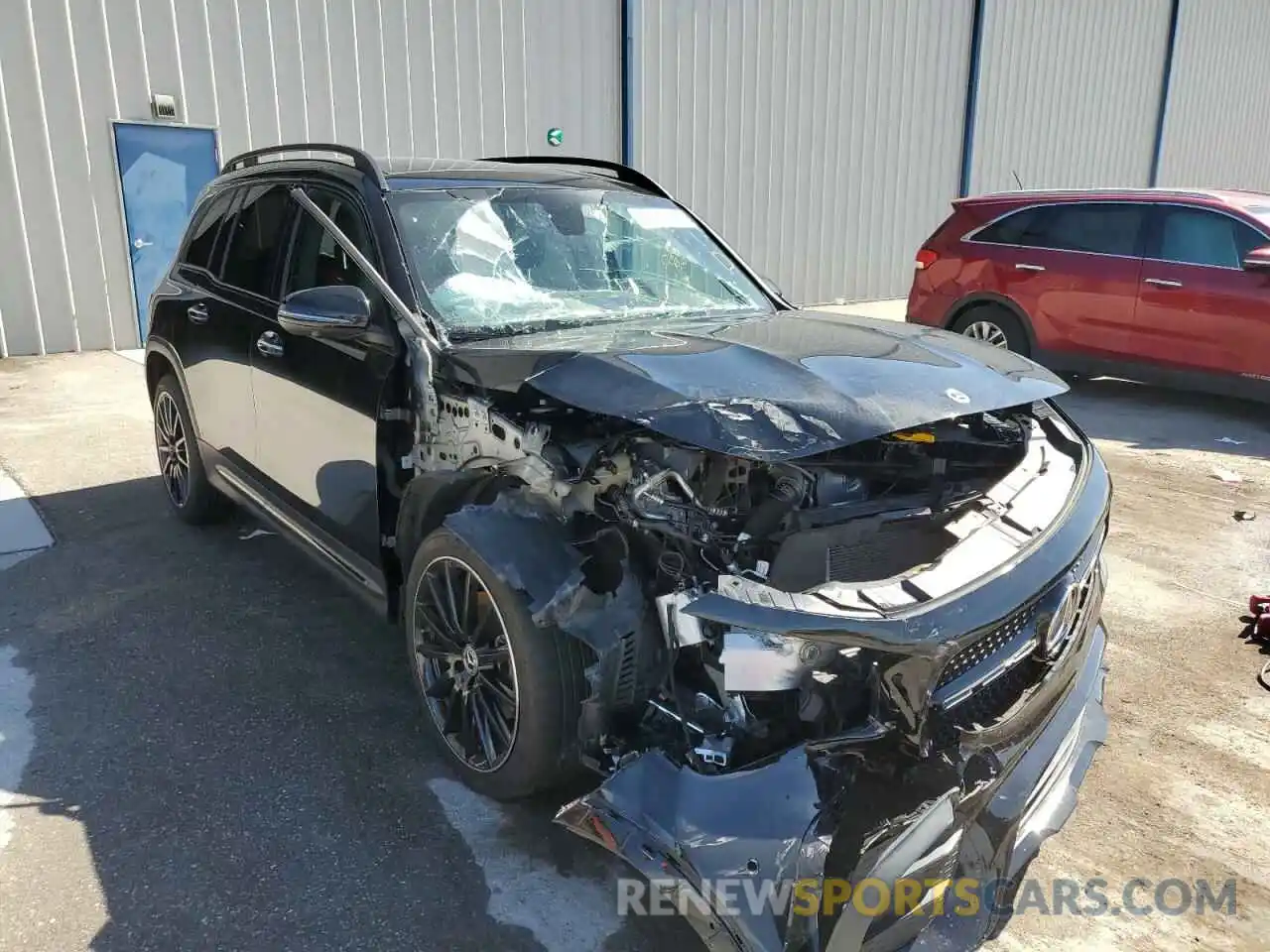 1 Photograph of a damaged car W1N4M4GBXMW139827 MERCEDES-BENZ GLB-CLASS 2021