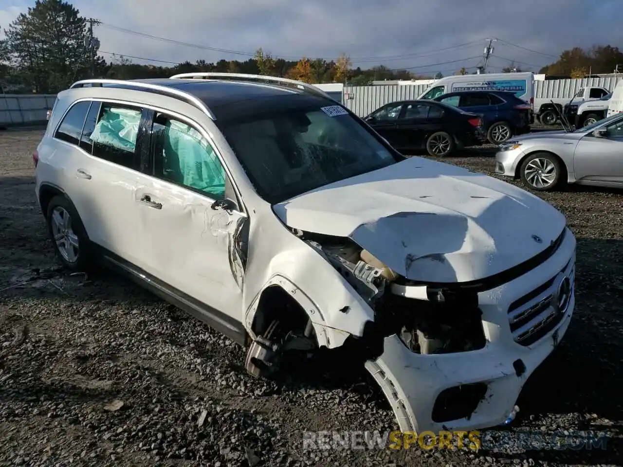 9 Photograph of a damaged car W1N4M4HB0MW101960 MERCEDES-BENZ GLB-CLASS 2021