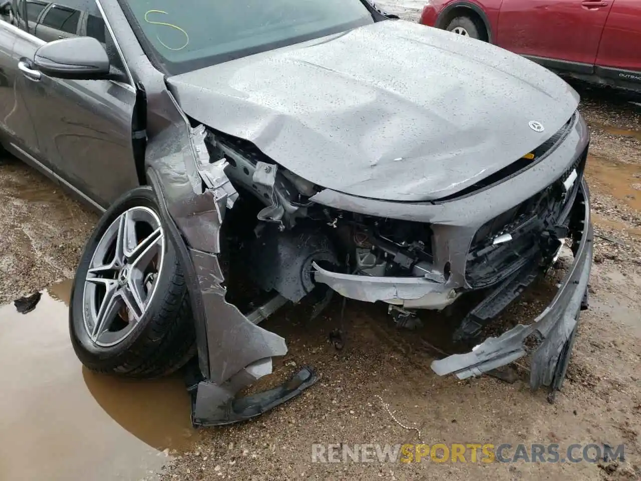 9 Photograph of a damaged car W1N4M4HB0MW115485 MERCEDES-BENZ GLB-CLASS 2021