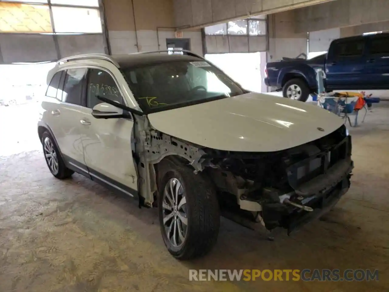 1 Photograph of a damaged car W1N4M4HB1MW115656 MERCEDES-BENZ GLB-CLASS 2021