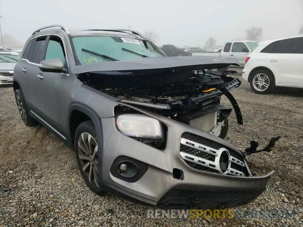 1 Photograph of a damaged car W1N4M4HB1MW129847 MERCEDES-BENZ GLB-CLASS 2021