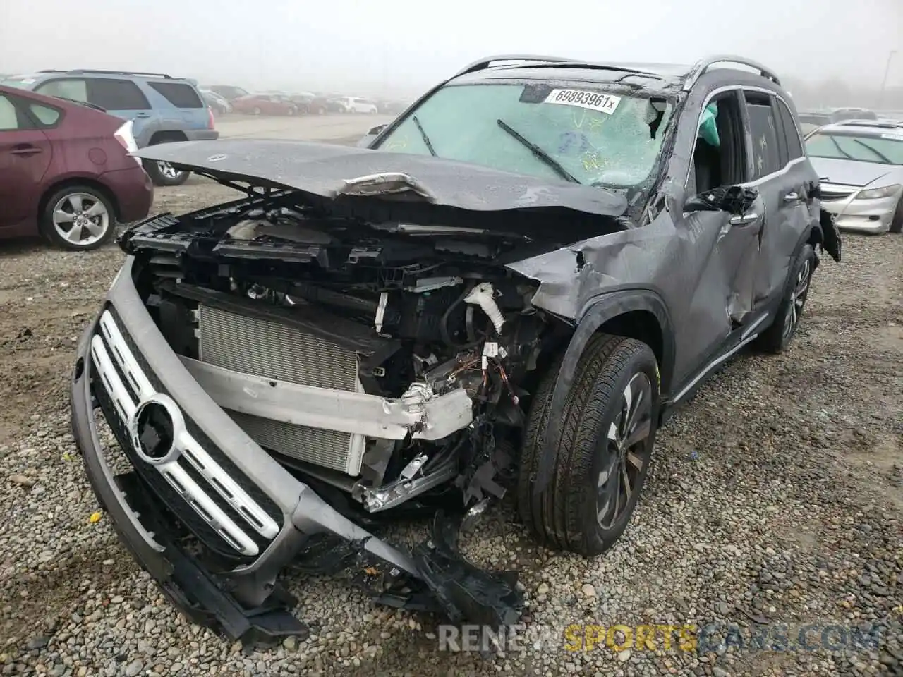 9 Photograph of a damaged car W1N4M4HB1MW129847 MERCEDES-BENZ GLB-CLASS 2021