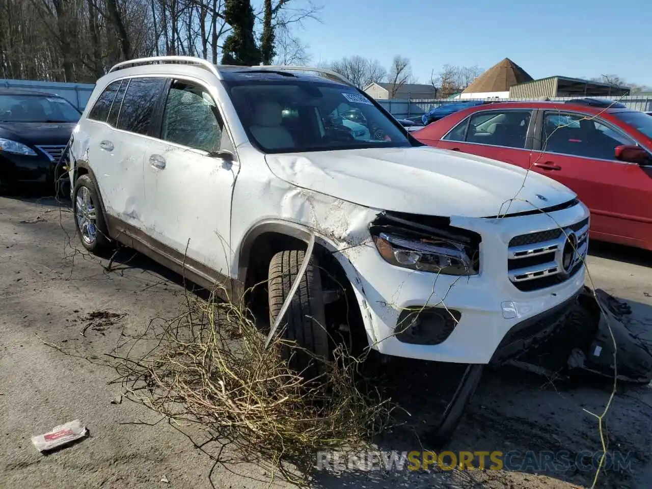 4 Фотография поврежденного автомобиля W1N4M4HB2MW104603 MERCEDES-BENZ GLB-CLASS 2021