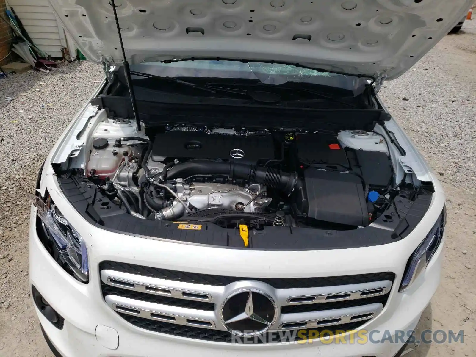 7 Photograph of a damaged car W1N4M4HB2MW122356 MERCEDES-BENZ GLB-CLASS 2021