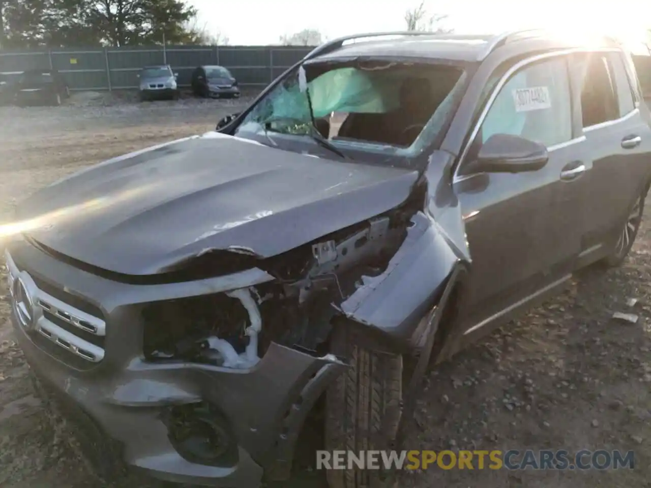 9 Photograph of a damaged car W1N4M4HB3MW085558 MERCEDES-BENZ GLB-CLASS 2021