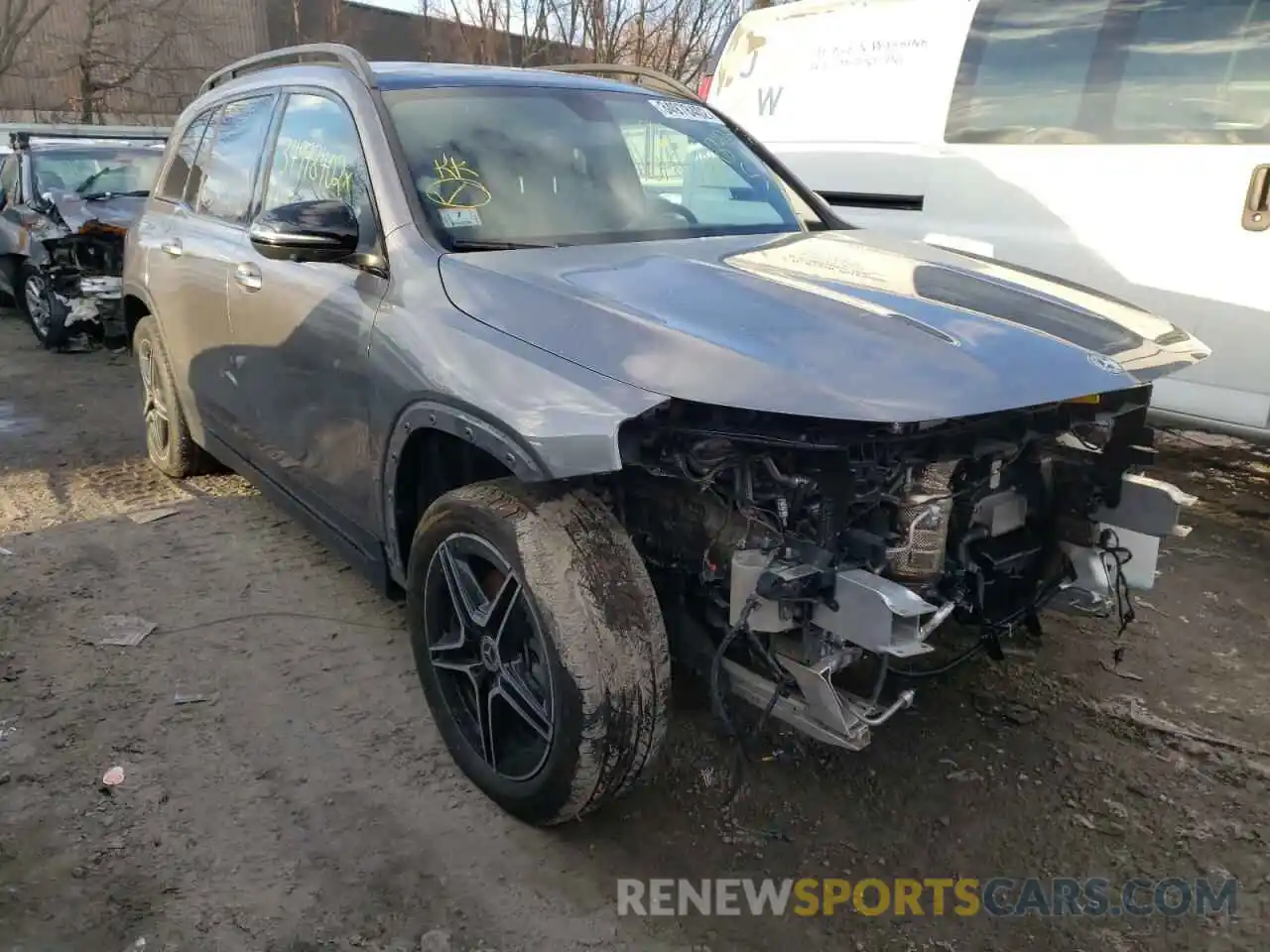 1 Photograph of a damaged car W1N4M4HB3MW103427 MERCEDES-BENZ GLB-CLASS 2021