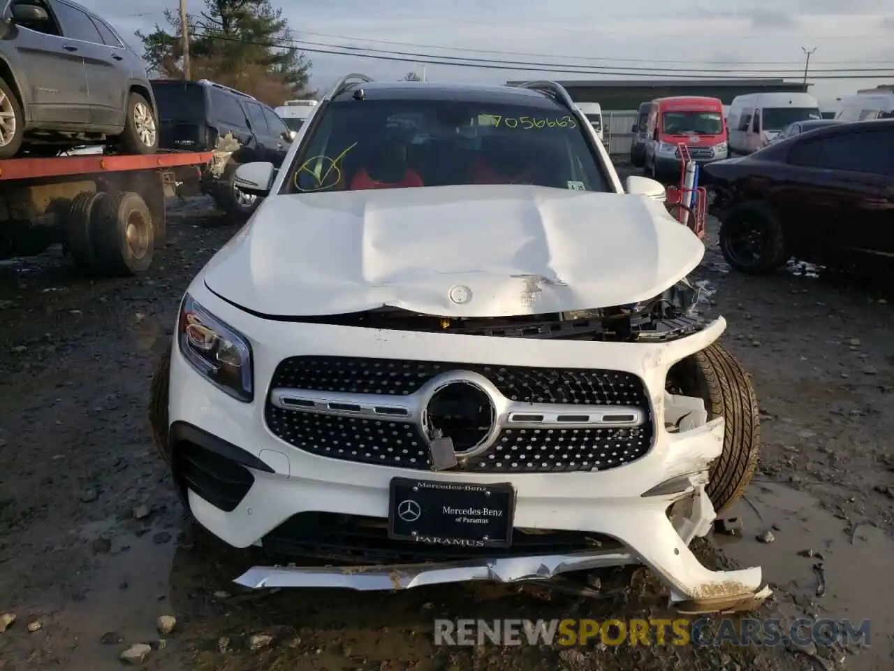 7 Photograph of a damaged car W1N4M4HB3MW105467 MERCEDES-BENZ GLB-CLASS 2021