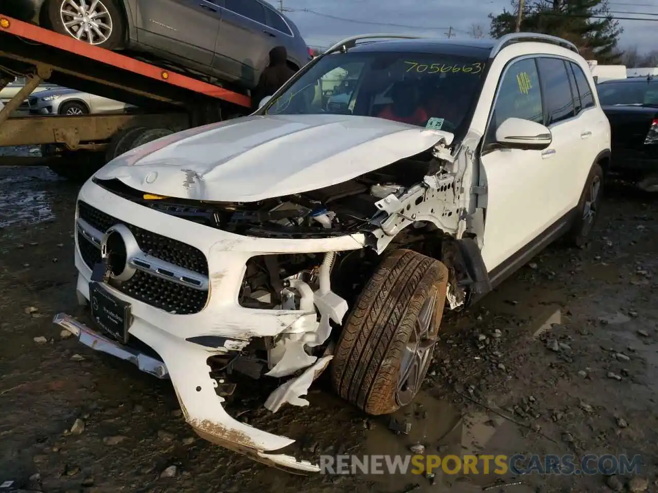 9 Photograph of a damaged car W1N4M4HB3MW105467 MERCEDES-BENZ GLB-CLASS 2021