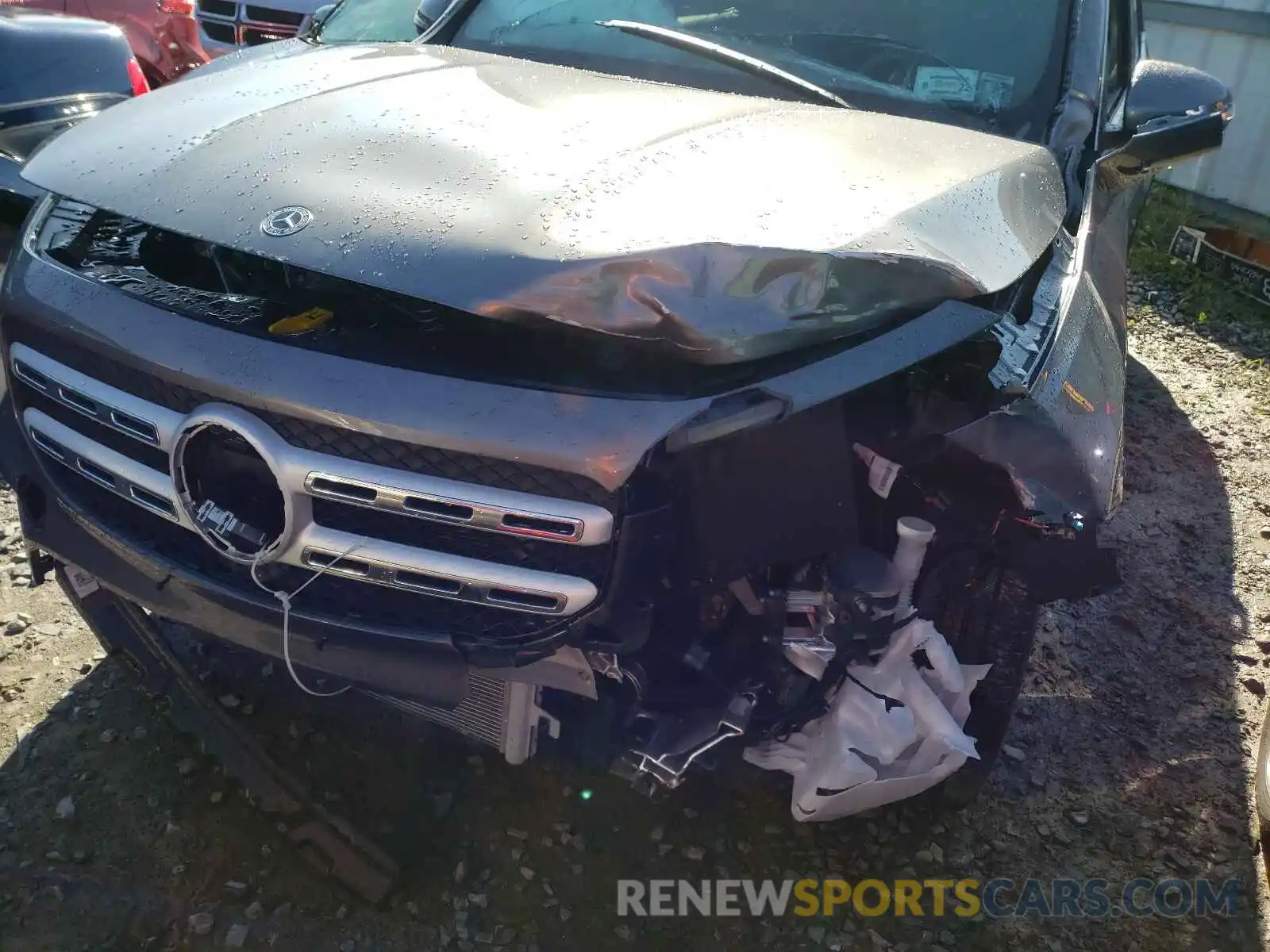 9 Photograph of a damaged car W1N4M4HB3MW148352 MERCEDES-BENZ GLB-CLASS 2021