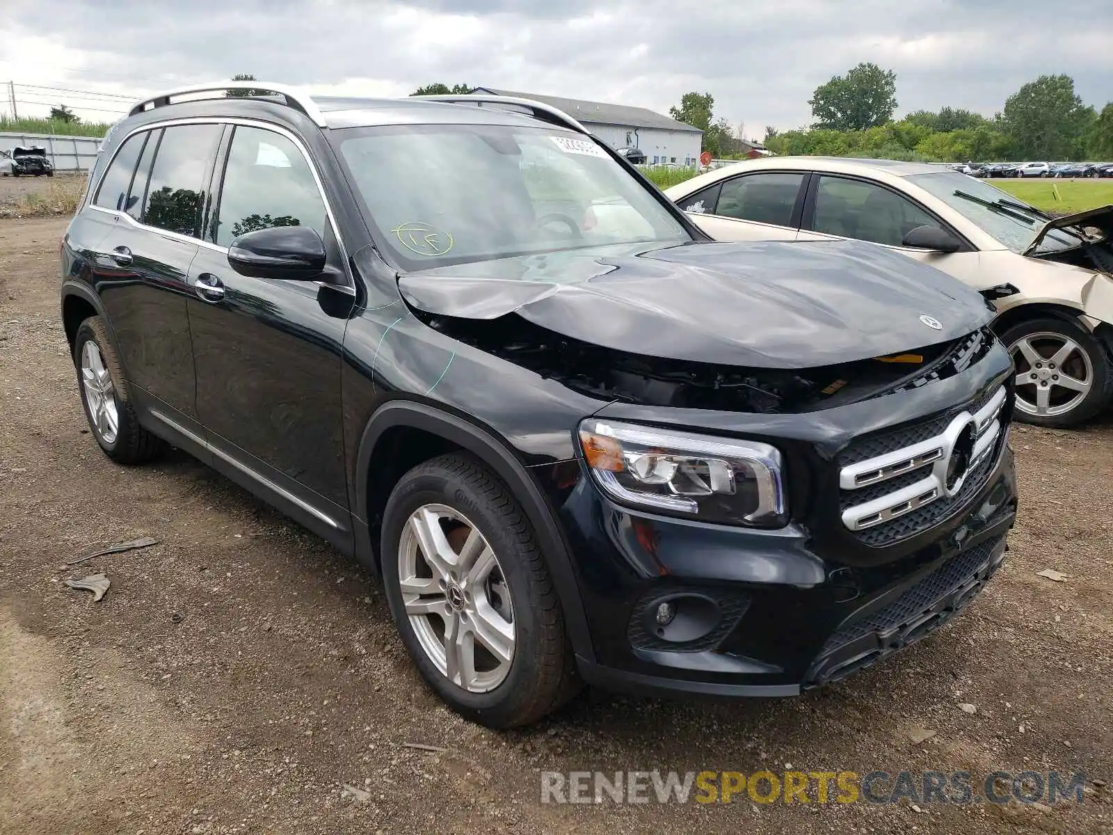 1 Photograph of a damaged car W1N4M4HB5MW099025 MERCEDES-BENZ GLB-CLASS 2021