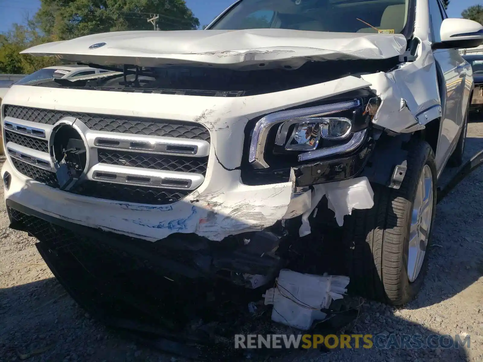 9 Photograph of a damaged car W1N4M4HB5MW107611 MERCEDES-BENZ GLB-CLASS 2021