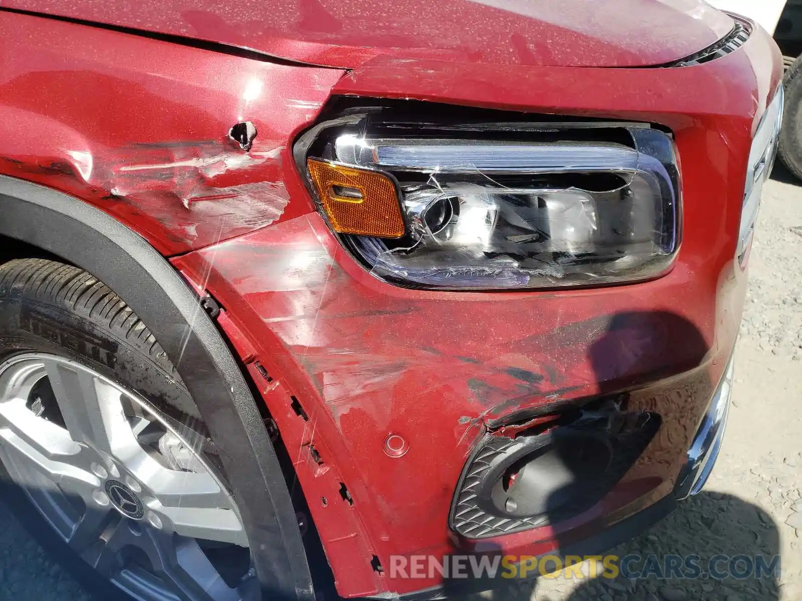 9 Photograph of a damaged car W1N4M4HB5MW126644 MERCEDES-BENZ GLB-CLASS 2021