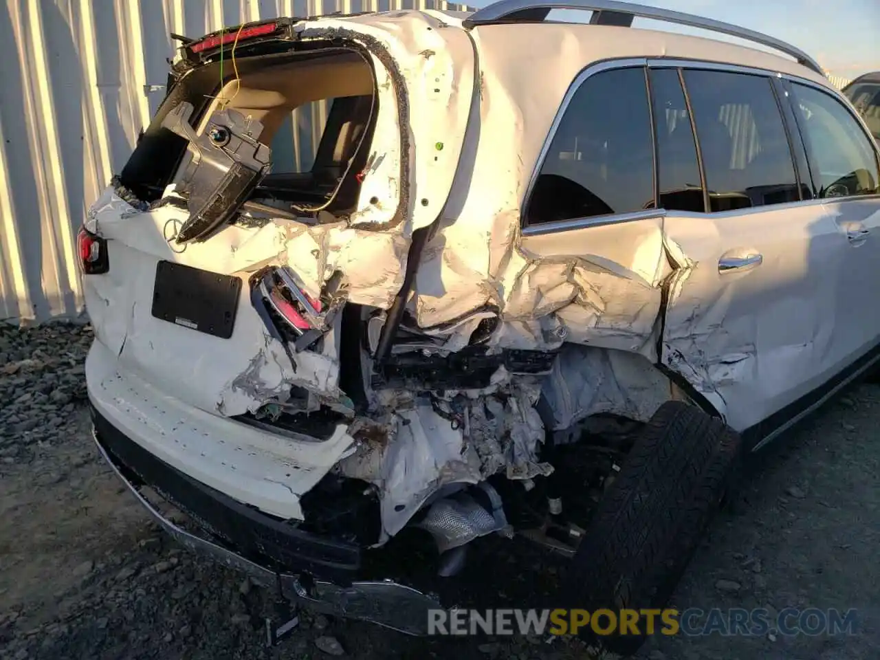 9 Photograph of a damaged car W1N4M4HB6MW143968 MERCEDES-BENZ GLB-CLASS 2021