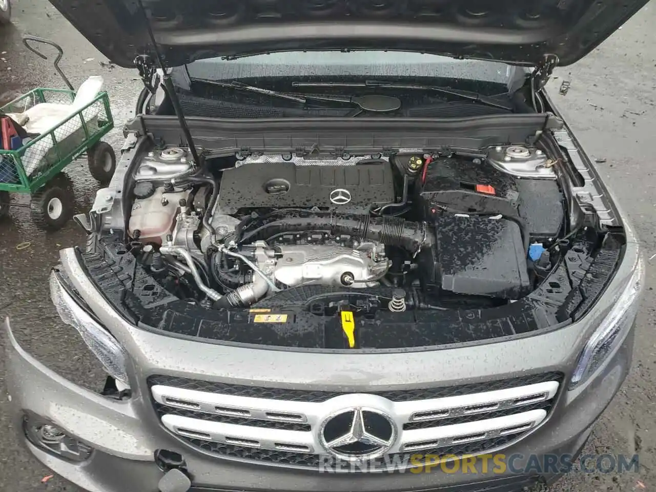 7 Photograph of a damaged car W1N4M4HB7MW154624 MERCEDES-BENZ GLB-CLASS 2021