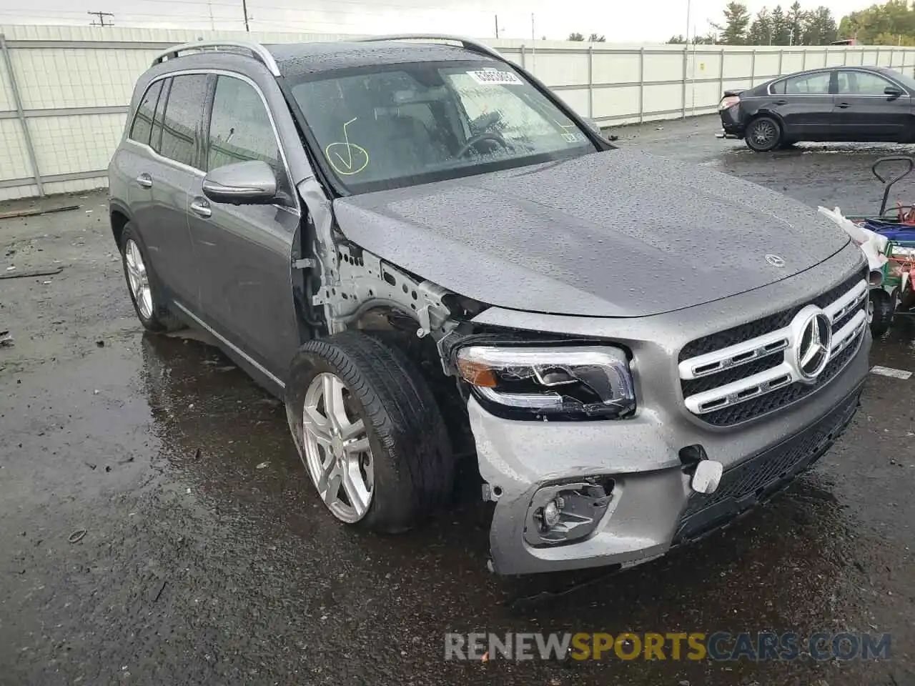 9 Photograph of a damaged car W1N4M4HB7MW154624 MERCEDES-BENZ GLB-CLASS 2021