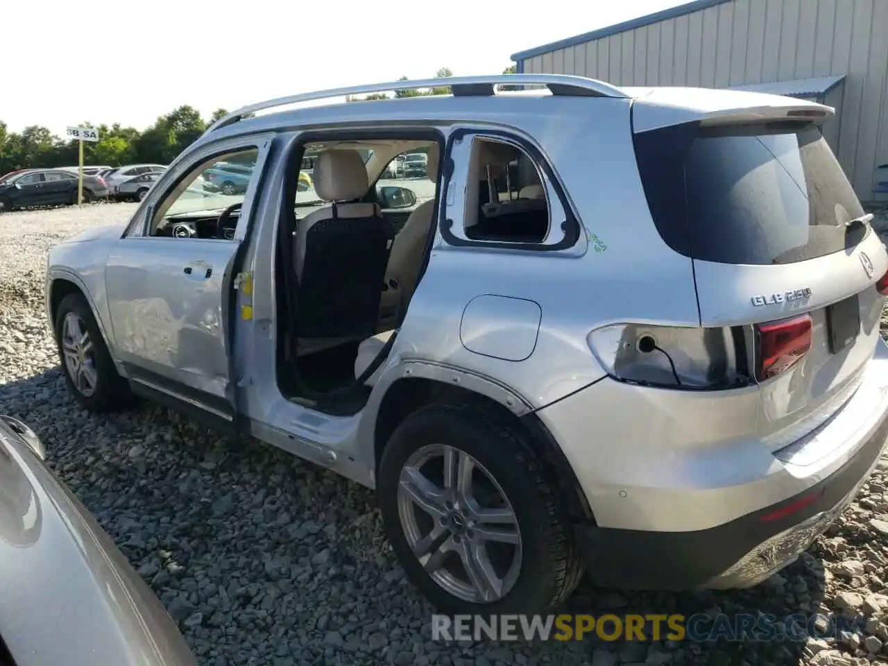 9 Photograph of a damaged car W1N4M4HB9MW087167 MERCEDES-BENZ GLB-CLASS 2021