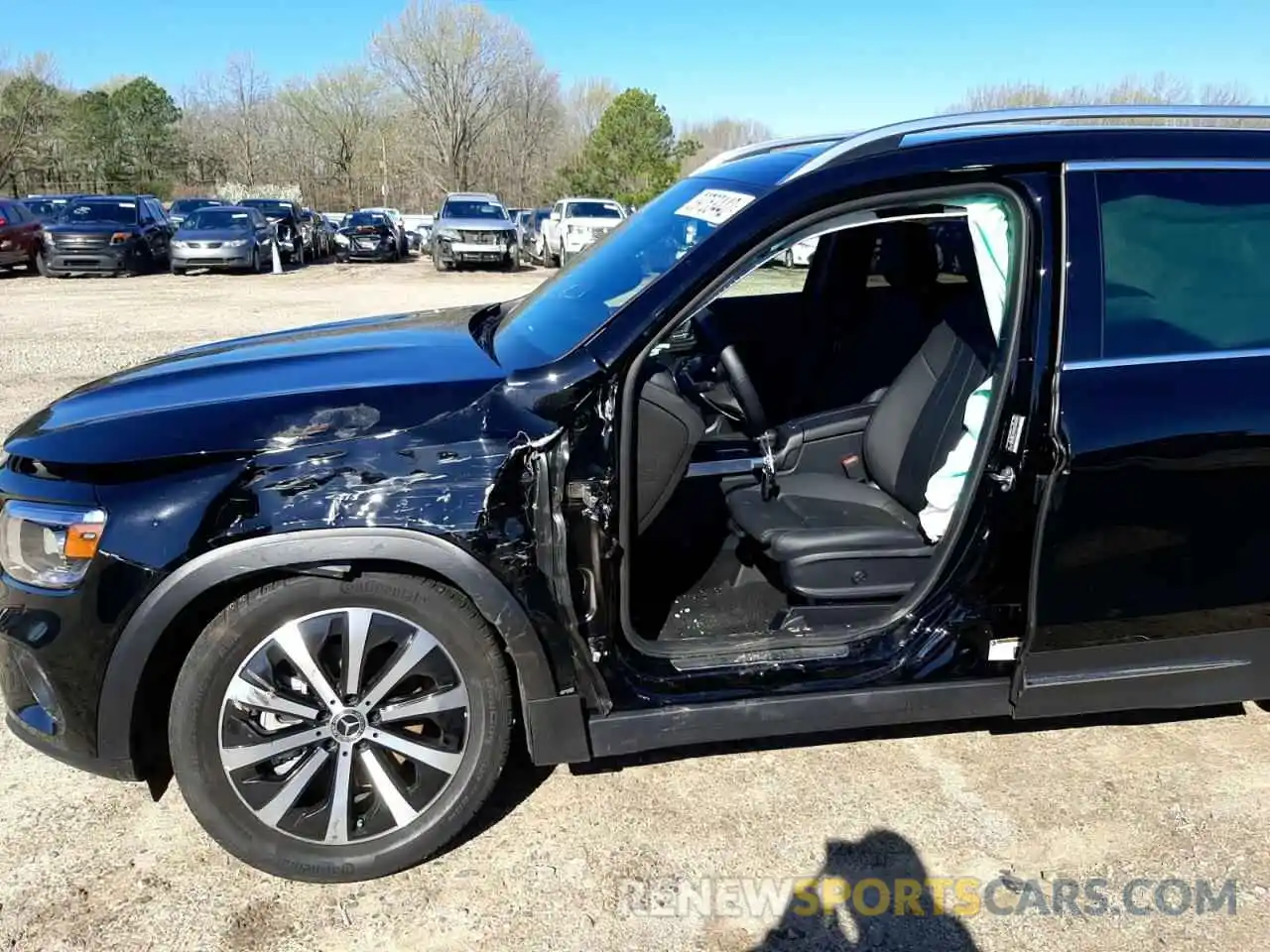 9 Photograph of a damaged car W1N4M4HB9MW106901 MERCEDES-BENZ GLB-CLASS 2021