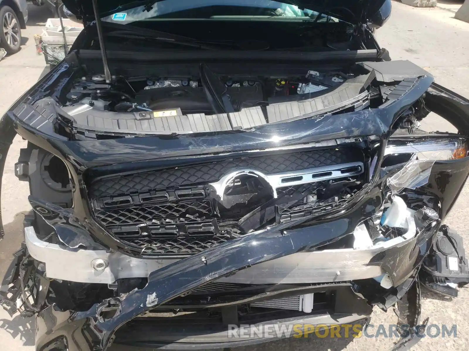 7 Photograph of a damaged car W1N4M4HB9MW116635 MERCEDES-BENZ GLB-CLASS 2021