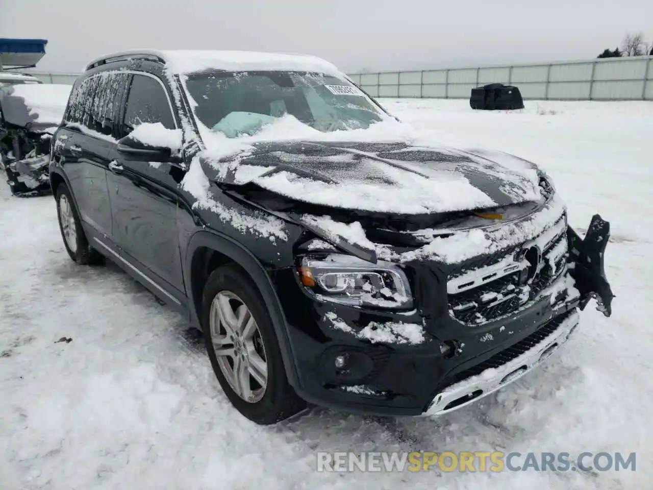 1 Photograph of a damaged car W1N4M4HBXMW115347 MERCEDES-BENZ GLB-CLASS 2021