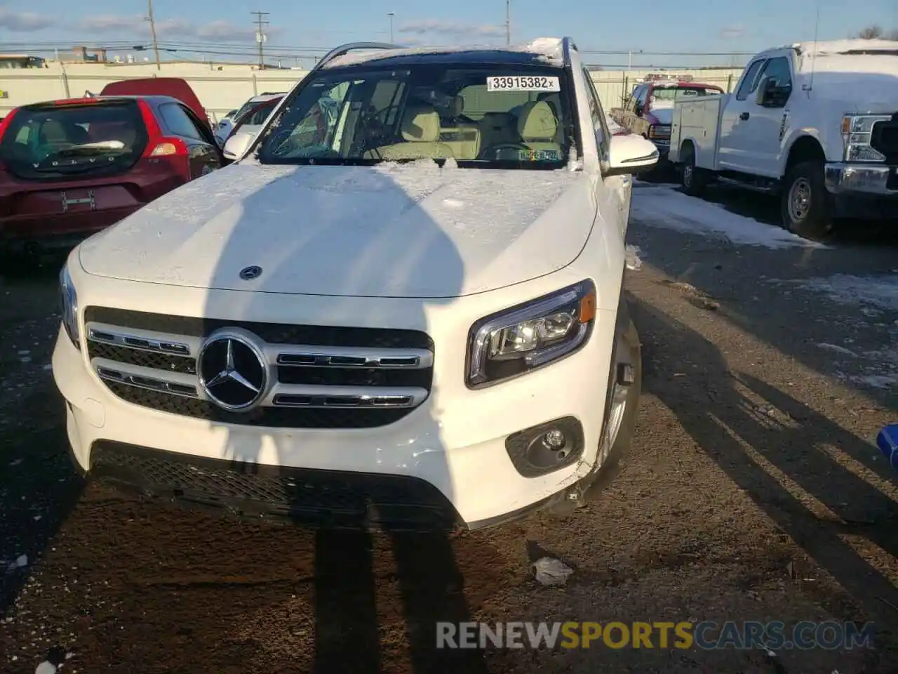 9 Photograph of a damaged car W1N4M4HBXMW151314 MERCEDES-BENZ GLB-CLASS 2021