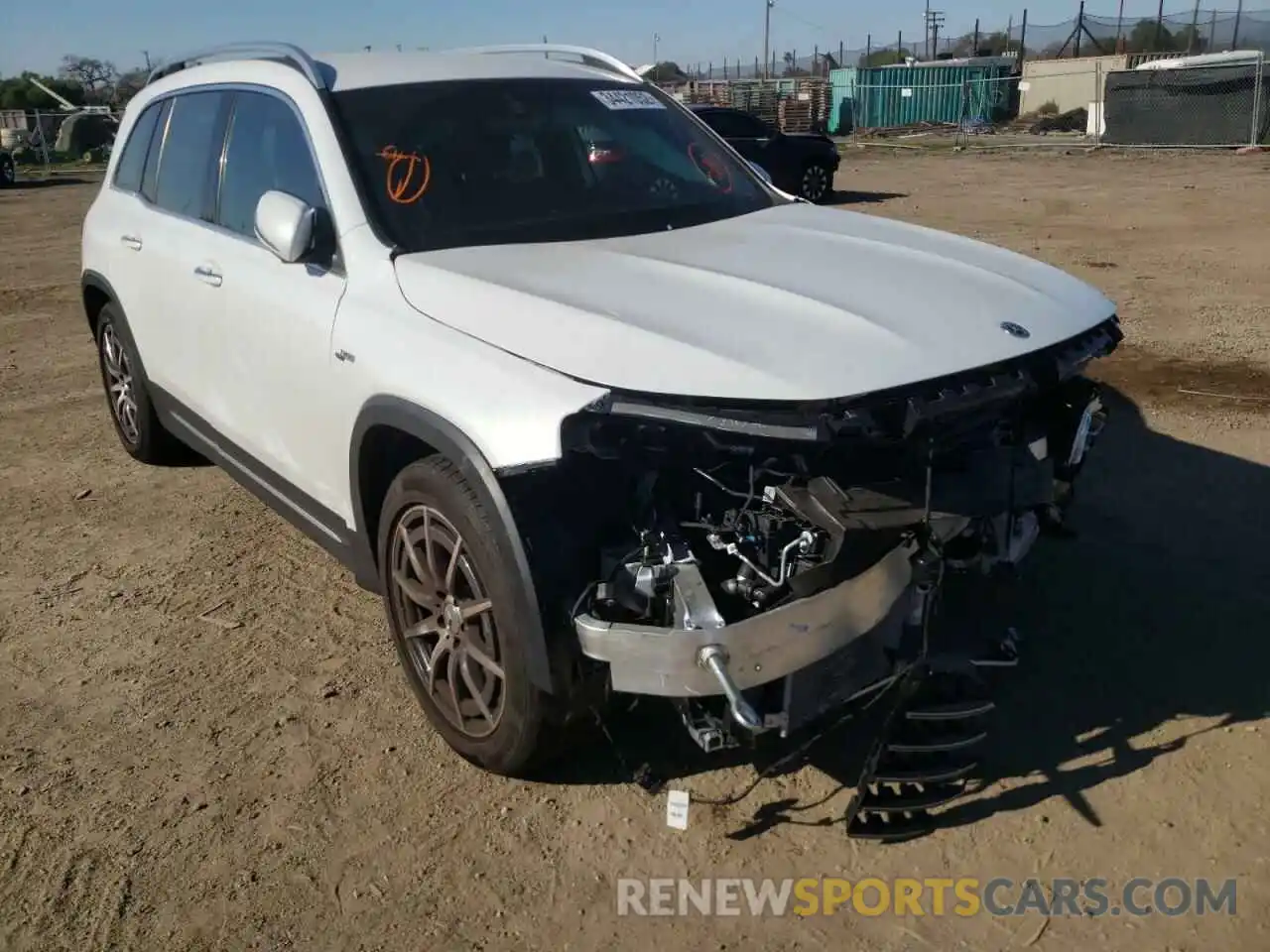 1 Photograph of a damaged car W1N4M5BB0MW115923 MERCEDES-BENZ GLB-CLASS 2021