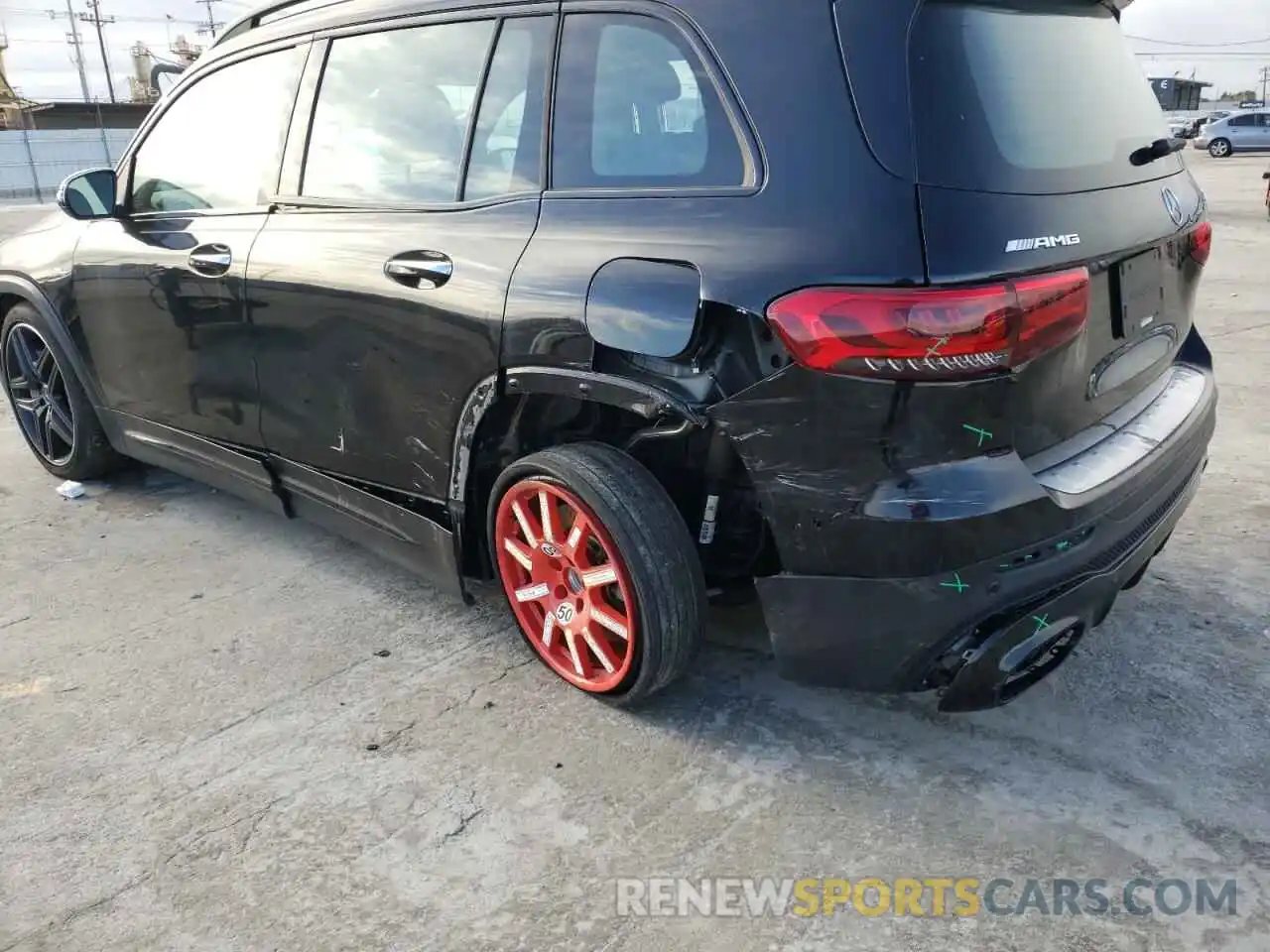 9 Photograph of a damaged car W1N4M5BB3MW083176 MERCEDES-BENZ GLB-CLASS 2021