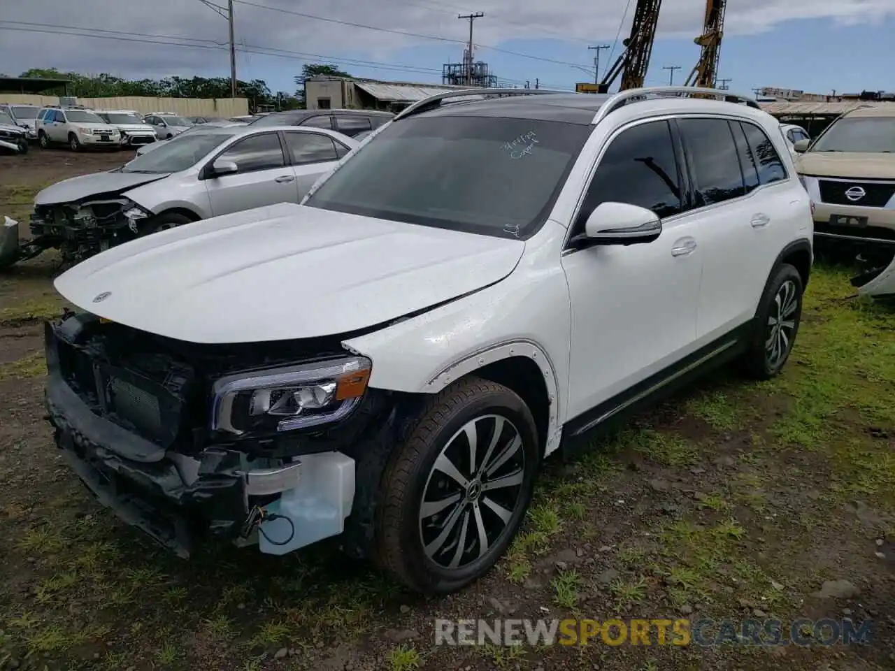 1 Photograph of a damaged car W1N4M4GB4PW260549 MERCEDES-BENZ GLB-CLASS 2023