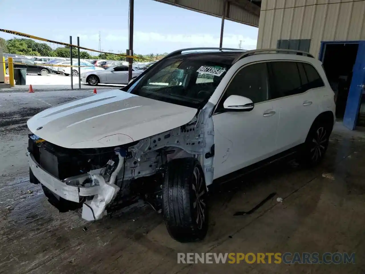 1 Photograph of a damaged car W1N4M4HB9PW280066 MERCEDES-BENZ GLB-CLASS 2023