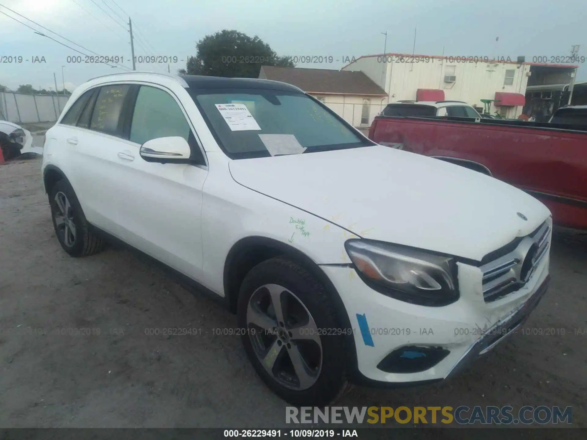 1 Photograph of a damaged car WDC0G4JB0K1000039 MERCEDES-BENZ GLC 2019