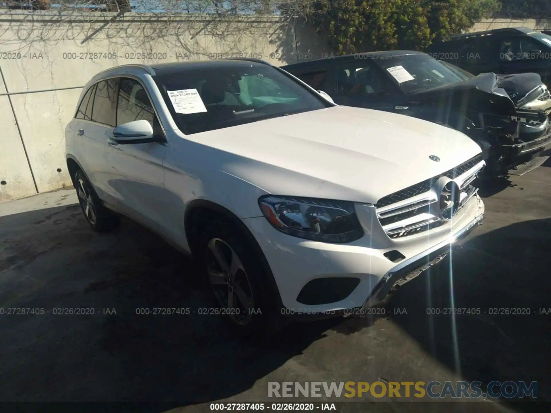 1 Photograph of a damaged car WDC0G4JB0KV130394 MERCEDES-BENZ GLC 2019