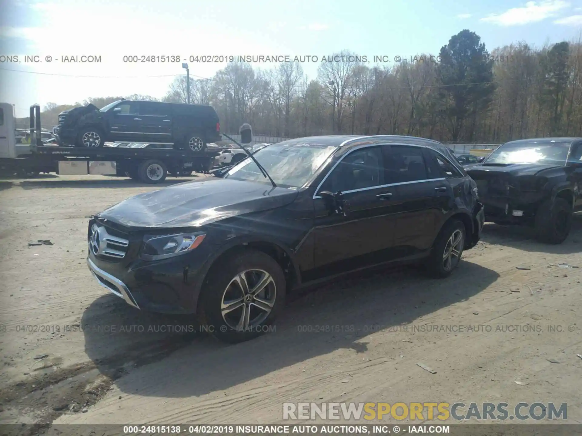 2 Photograph of a damaged car WDC0G4JB0KV133084 MERCEDES-BENZ GLC 2019