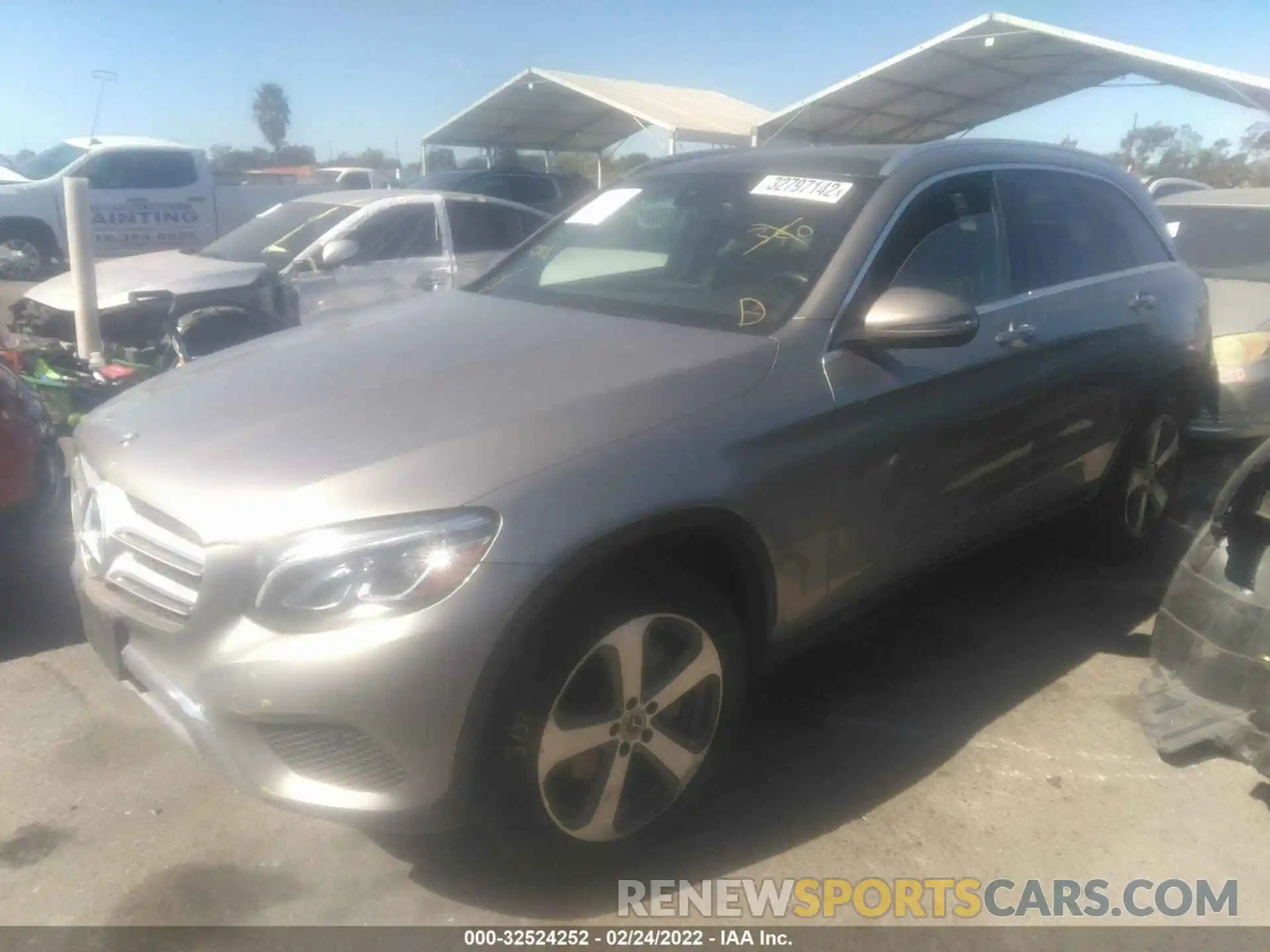 2 Photograph of a damaged car WDC0G4JB0KV140228 MERCEDES-BENZ GLC 2019