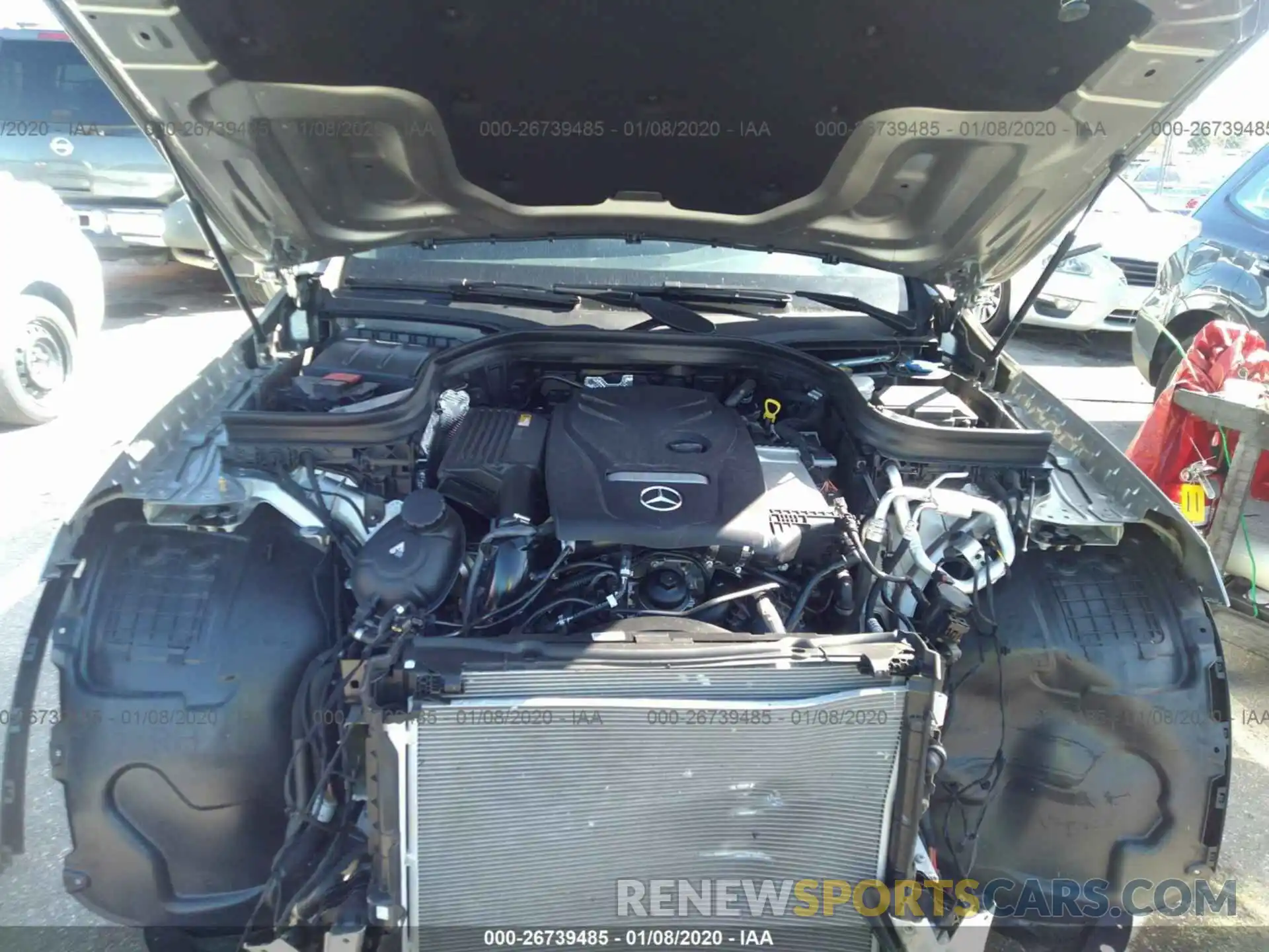 10 Photograph of a damaged car WDC0G4JB0KV171687 MERCEDES-BENZ GLC 2019