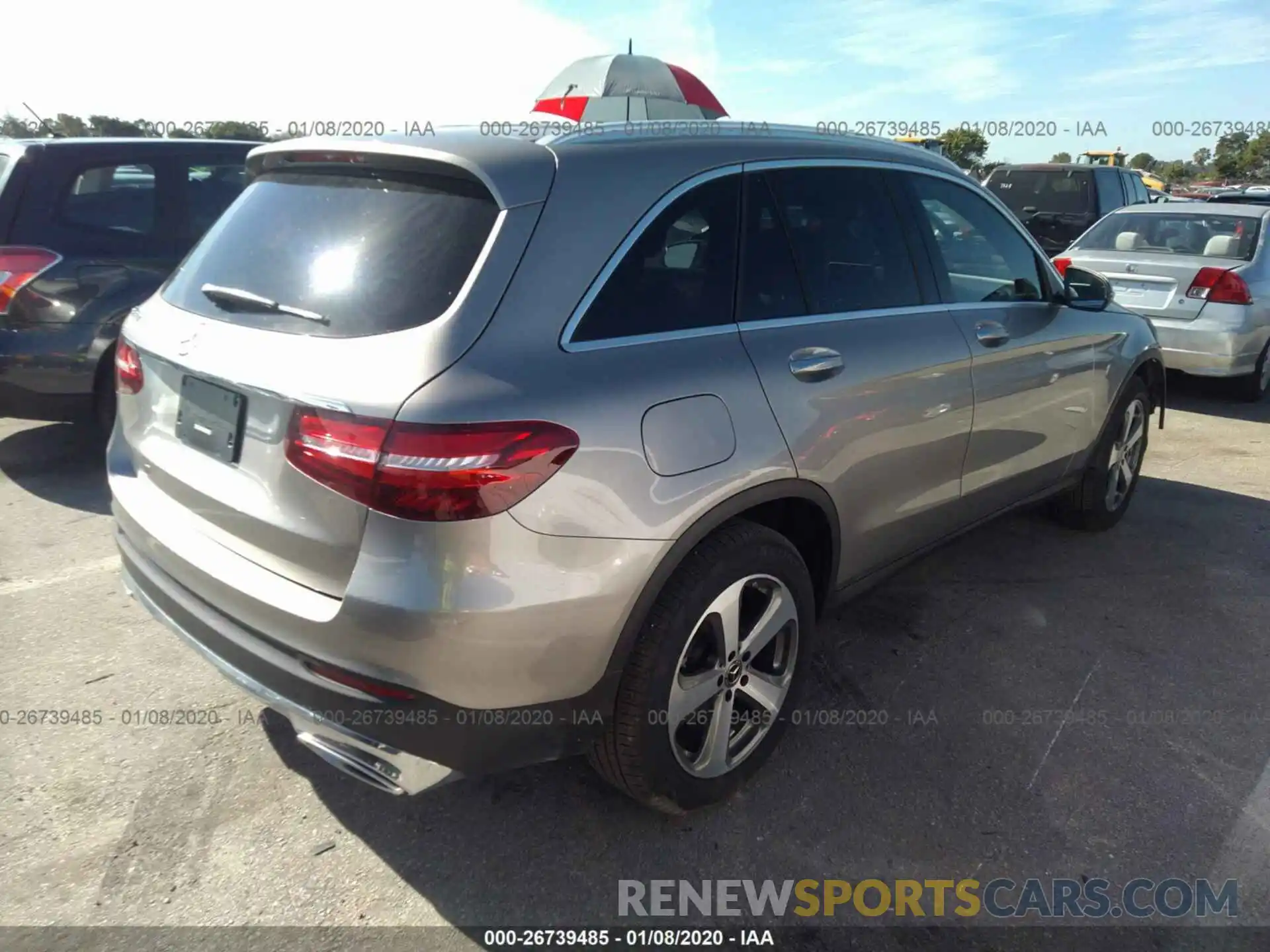 4 Photograph of a damaged car WDC0G4JB0KV171687 MERCEDES-BENZ GLC 2019