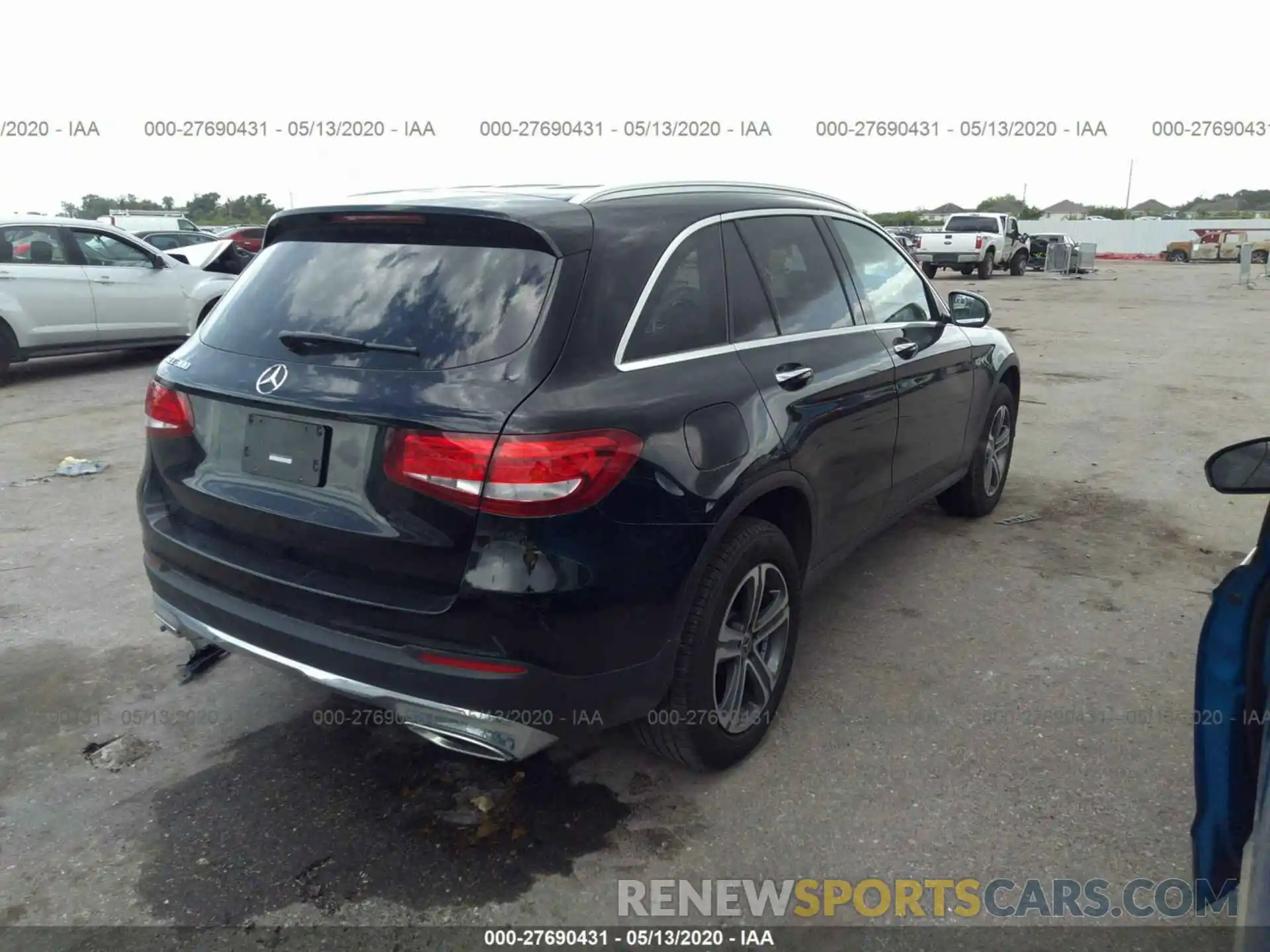 4 Photograph of a damaged car WDC0G4JB0KV186688 MERCEDES-BENZ GLC 2019