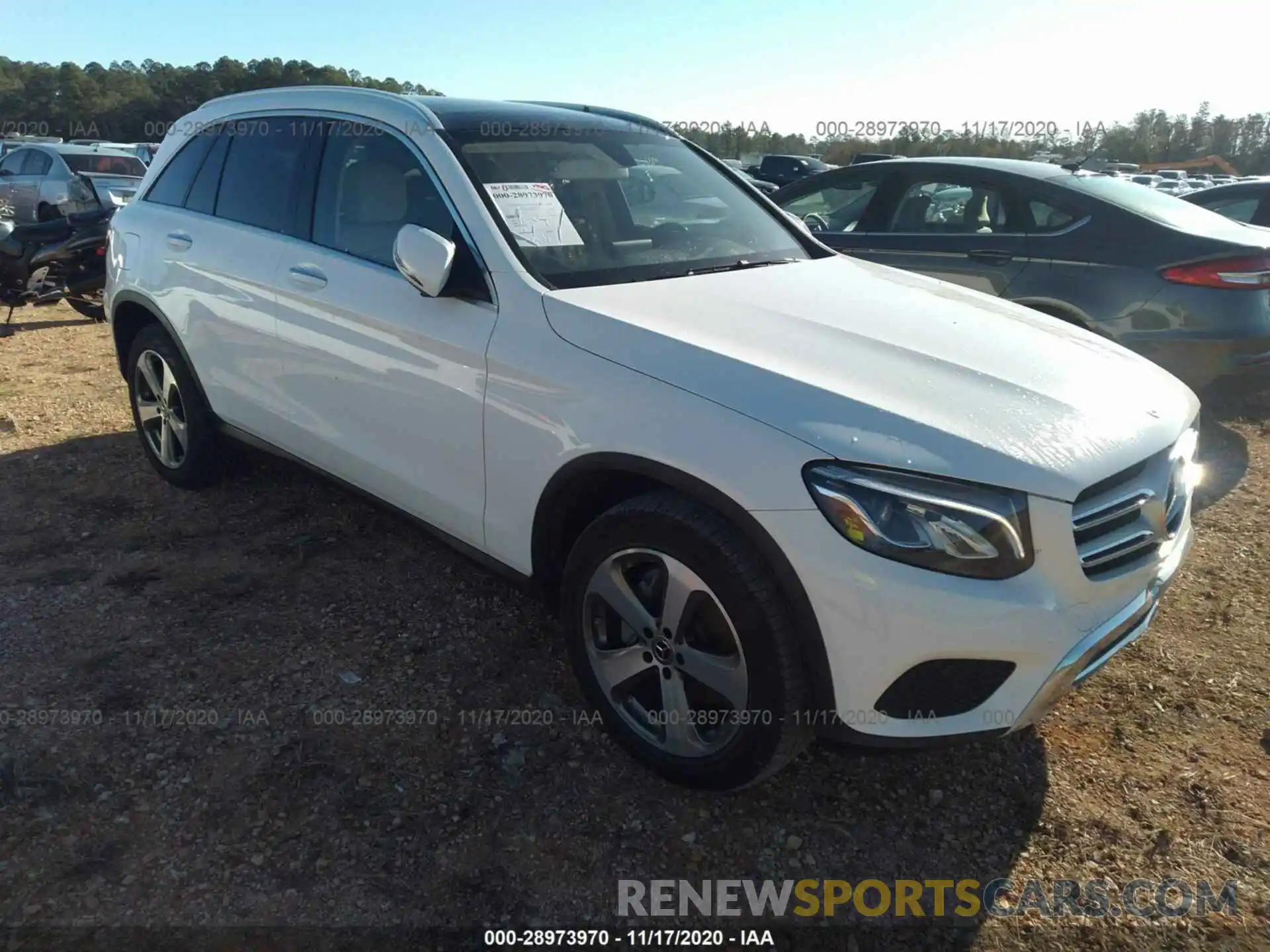 1 Photograph of a damaged car WDC0G4JB0KV190921 MERCEDES-BENZ GLC 2019