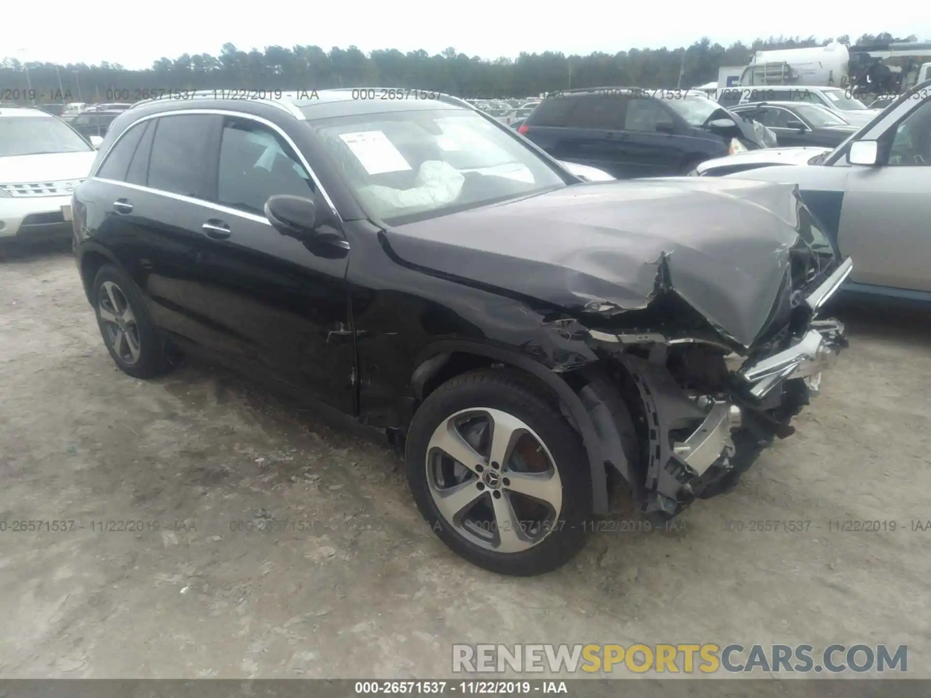 1 Photograph of a damaged car WDC0G4JB1K1000972 MERCEDES-BENZ GLC 2019