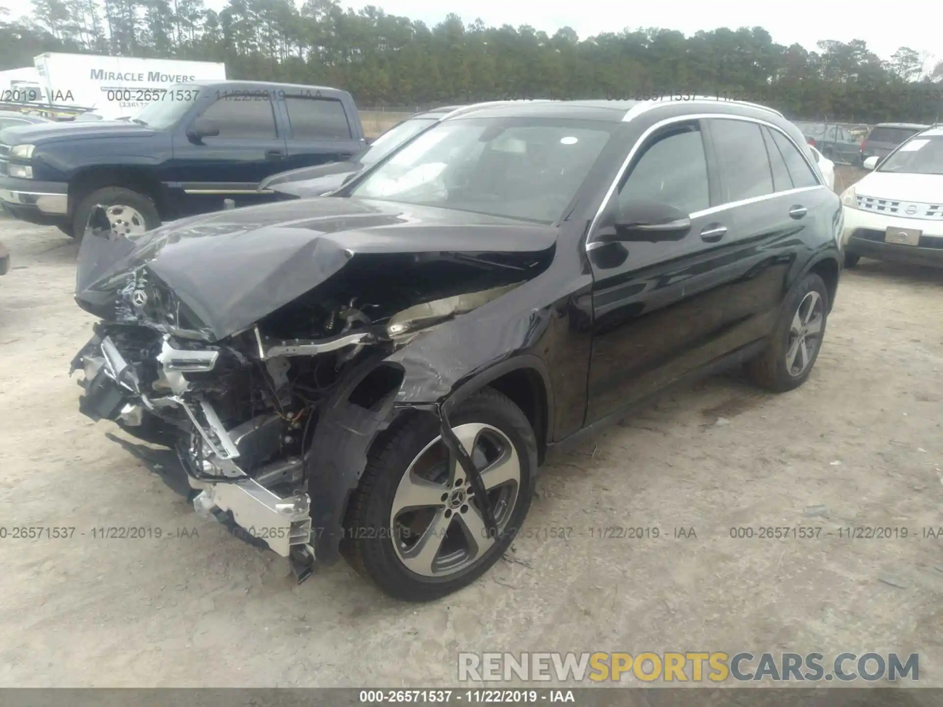 2 Photograph of a damaged car WDC0G4JB1K1000972 MERCEDES-BENZ GLC 2019