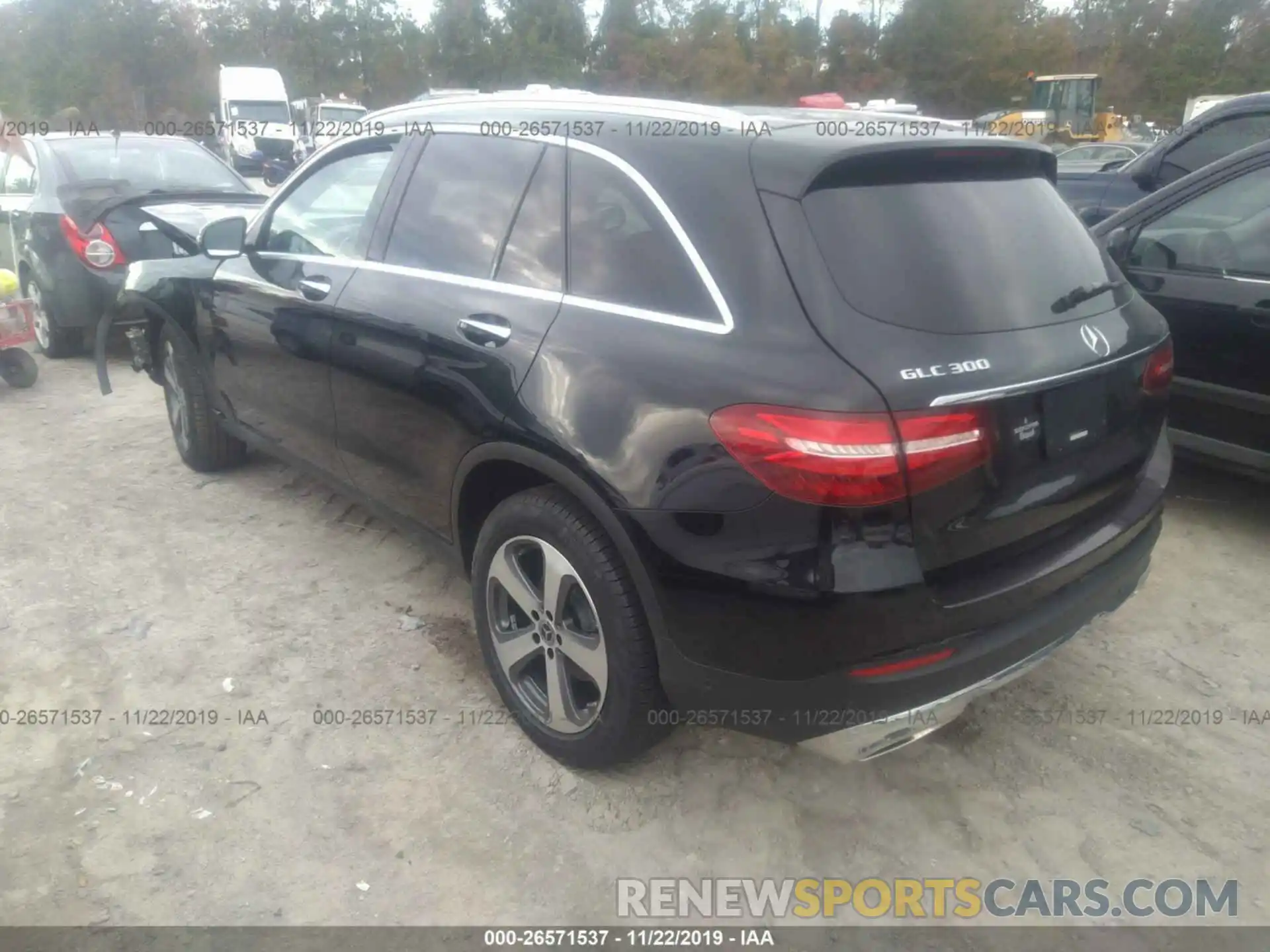 3 Photograph of a damaged car WDC0G4JB1K1000972 MERCEDES-BENZ GLC 2019