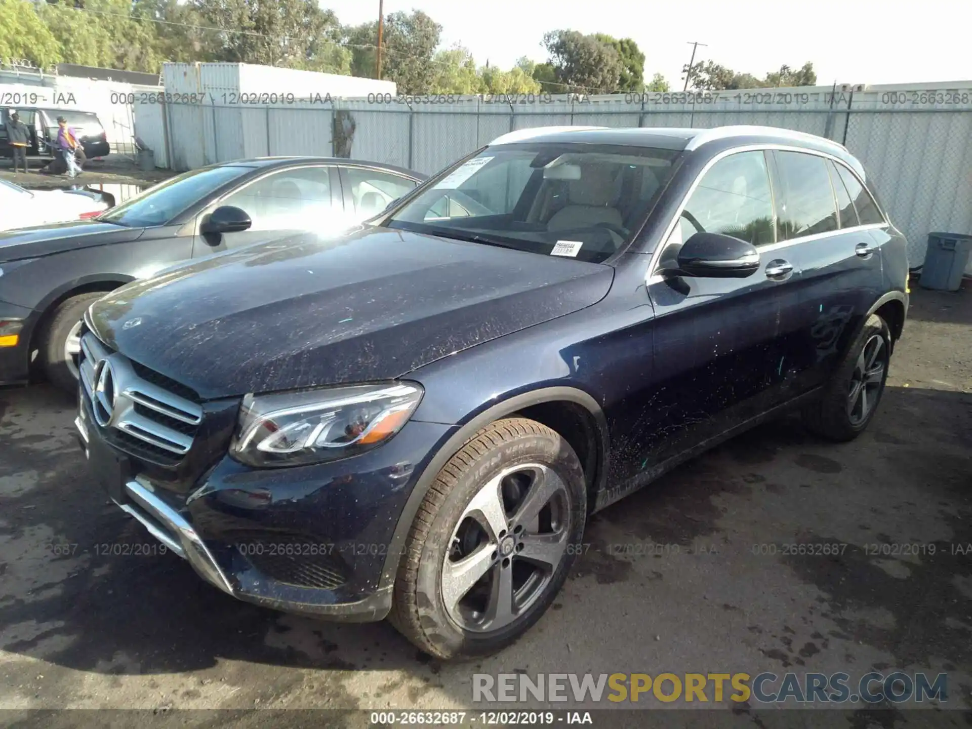 2 Photograph of a damaged car WDC0G4JB1KF596944 MERCEDES-BENZ GLC 2019