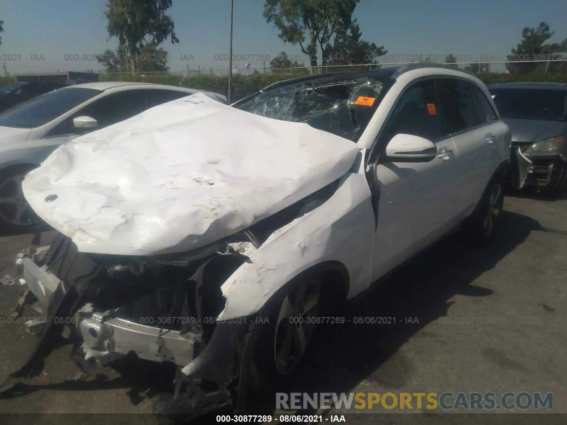 2 Photograph of a damaged car WDC0G4JB1KV119873 MERCEDES-BENZ GLC 2019