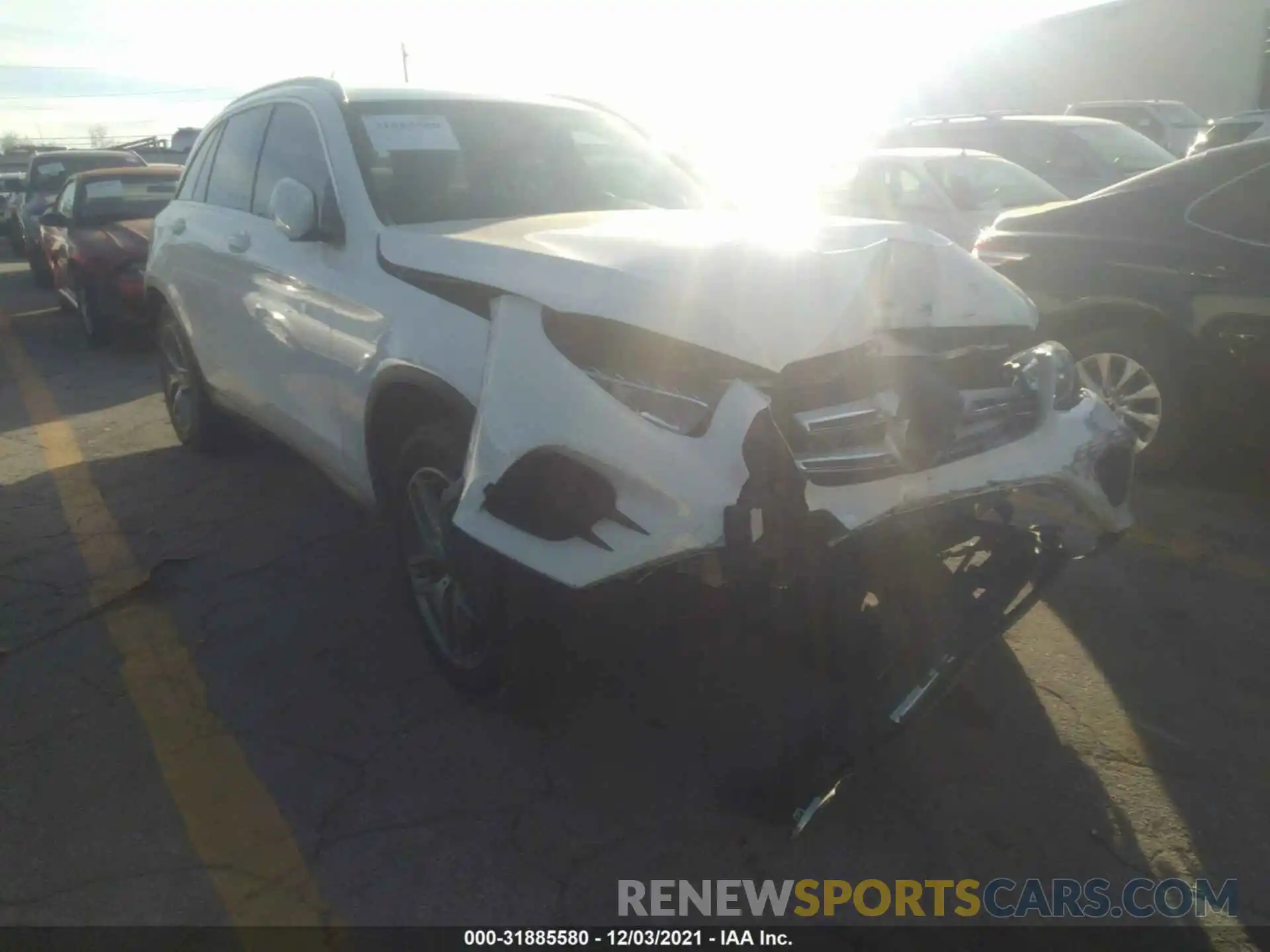 1 Photograph of a damaged car WDC0G4JB1KV147088 MERCEDES-BENZ GLC 2019