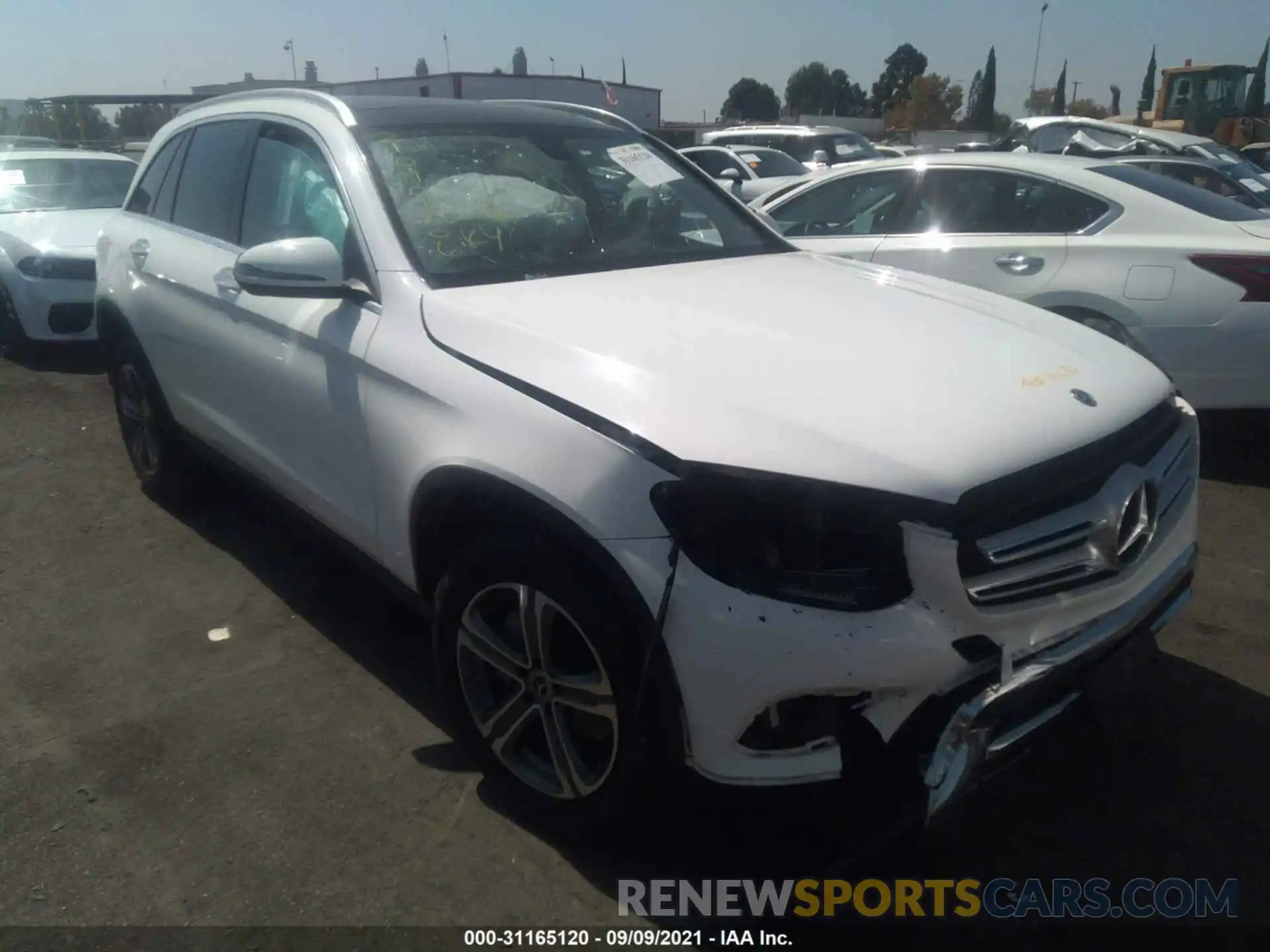 1 Photograph of a damaged car WDC0G4JB2K1000754 MERCEDES-BENZ GLC 2019