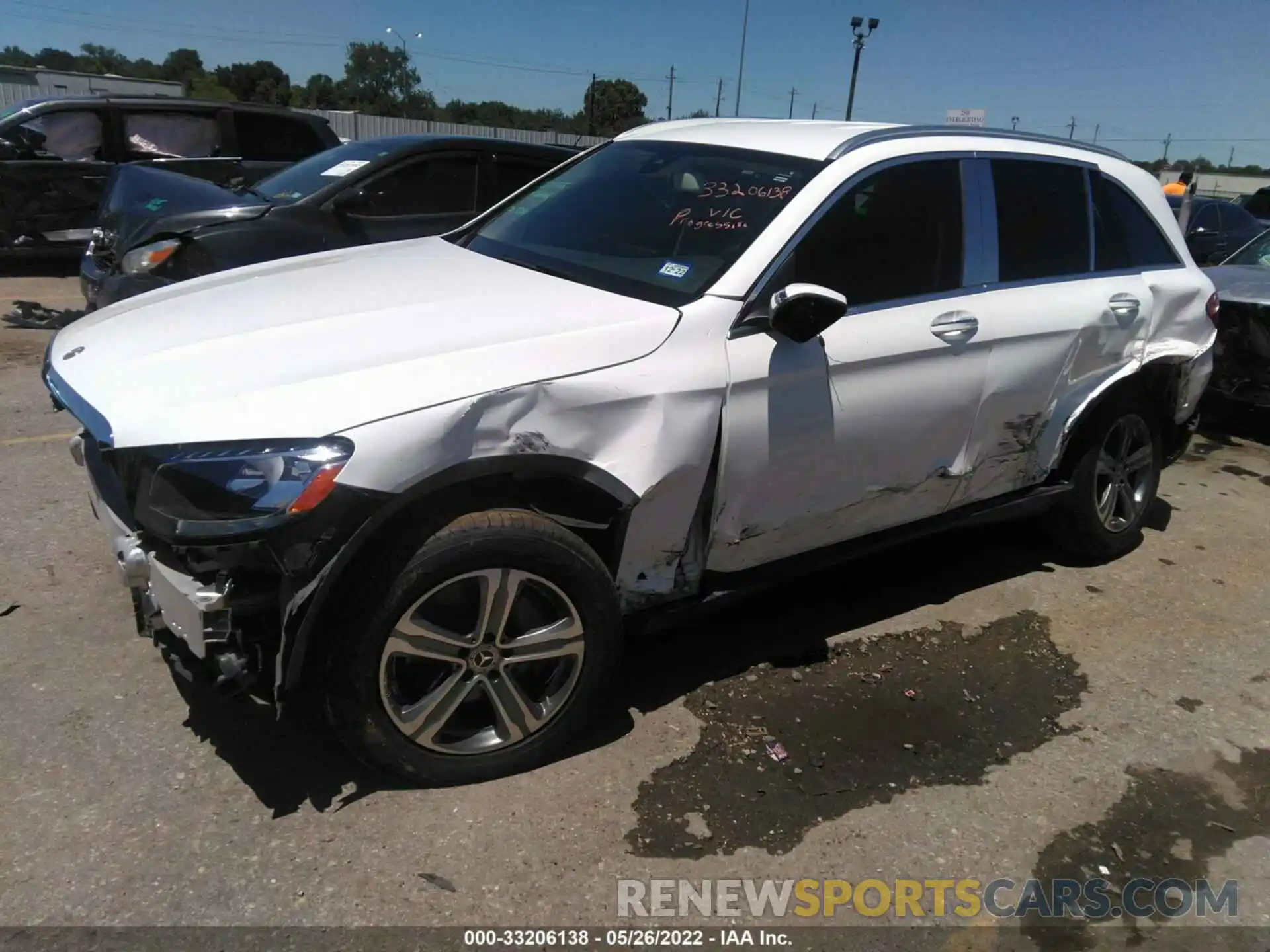 2 Photograph of a damaged car WDC0G4JB2KF556484 MERCEDES-BENZ GLC 2019