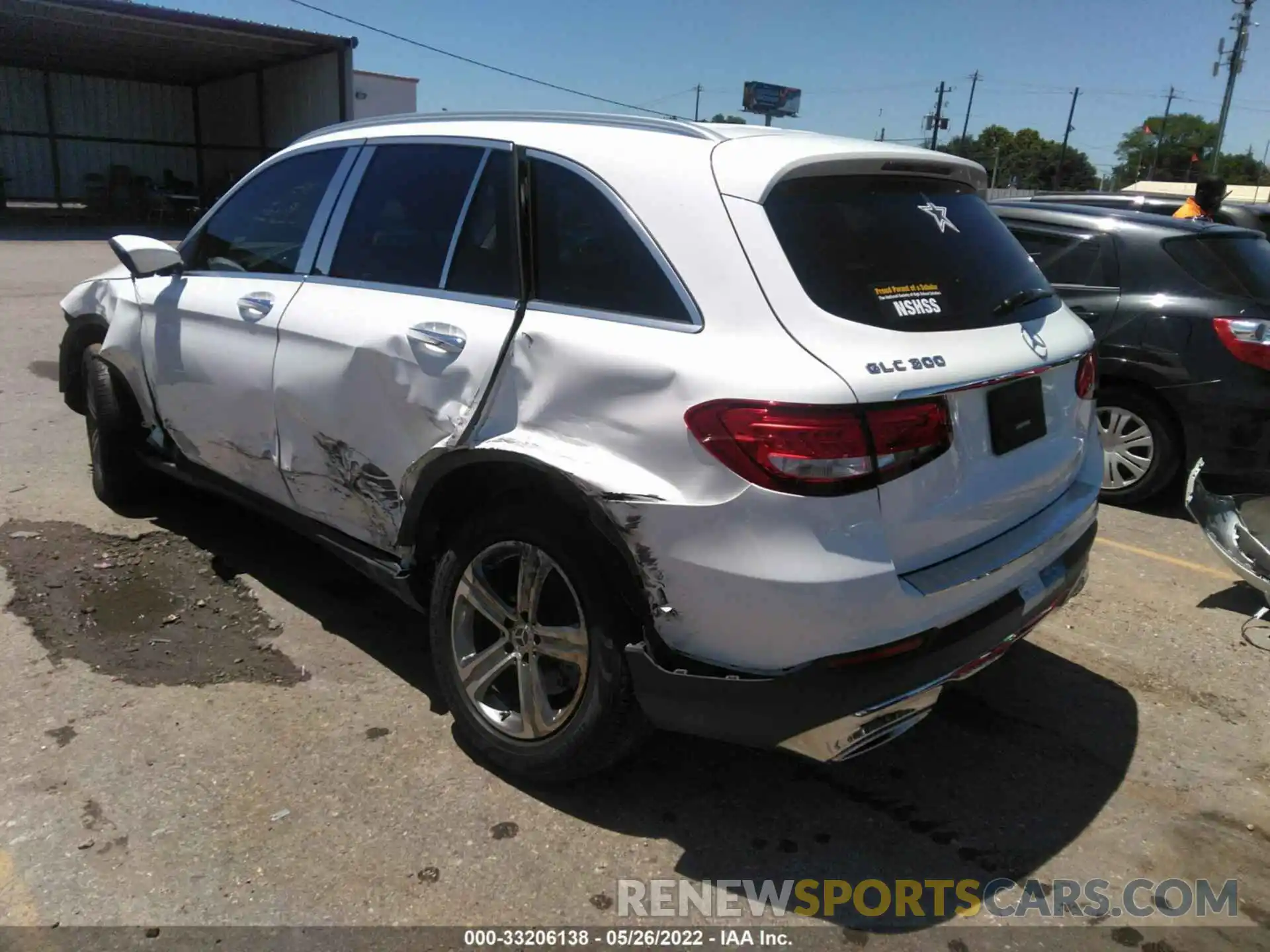 3 Photograph of a damaged car WDC0G4JB2KF556484 MERCEDES-BENZ GLC 2019